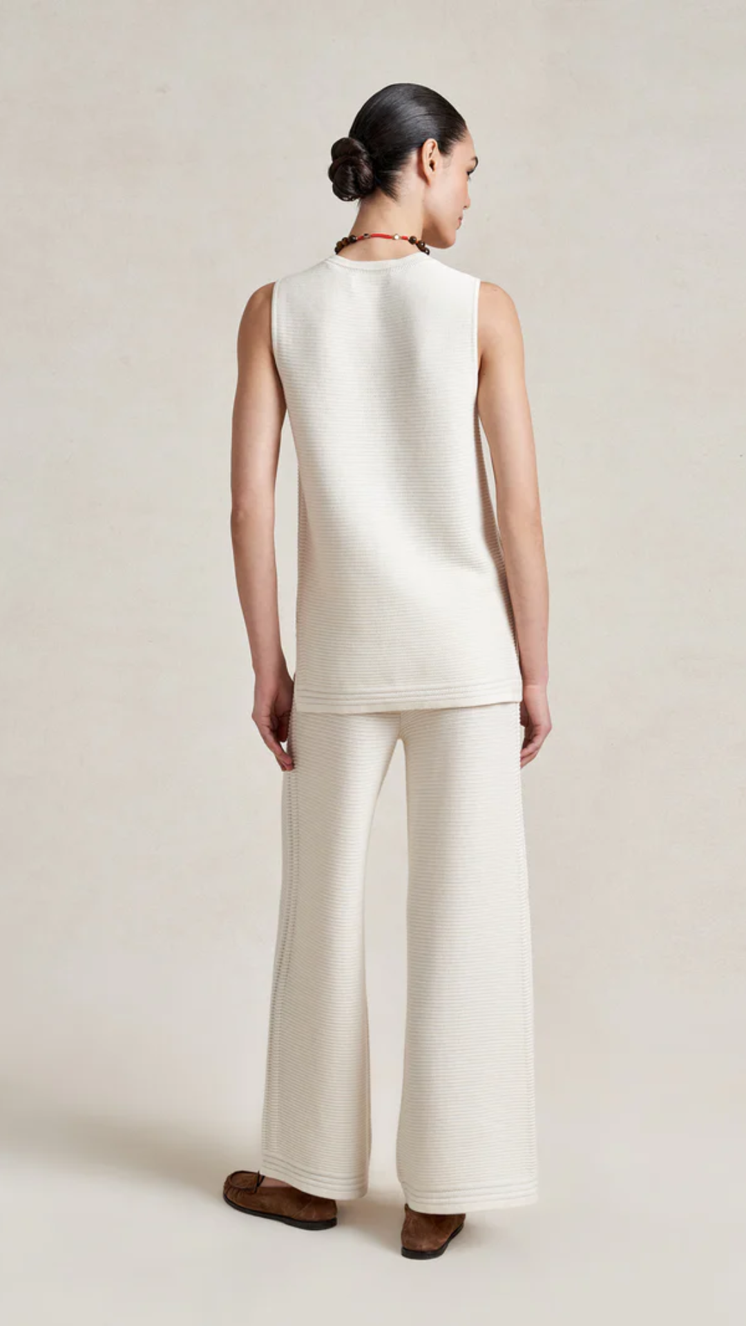La Ligne Crochet Maxime Top in Ivory