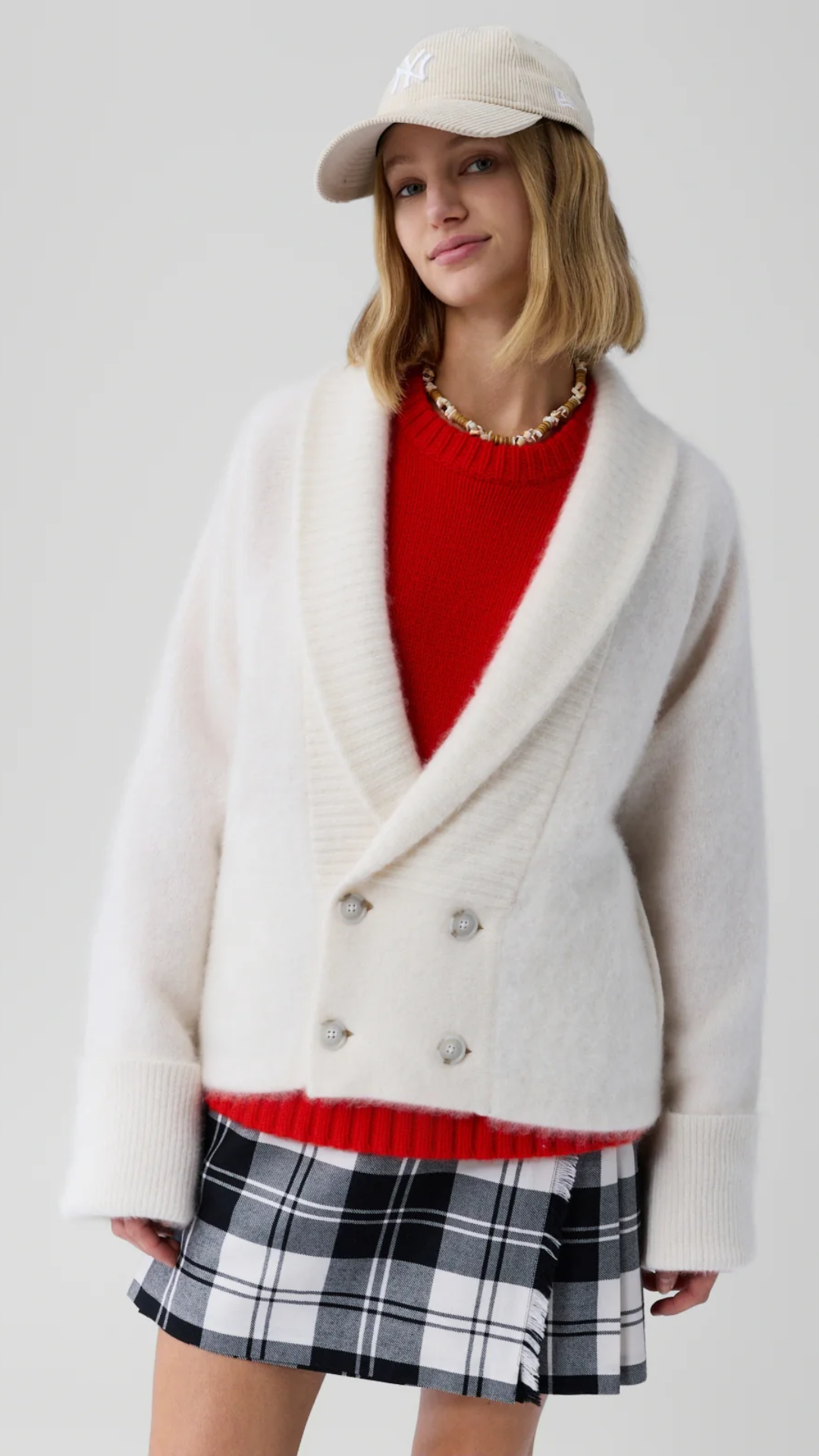 Guest in Residence Grizzly Le Jacket in Cream