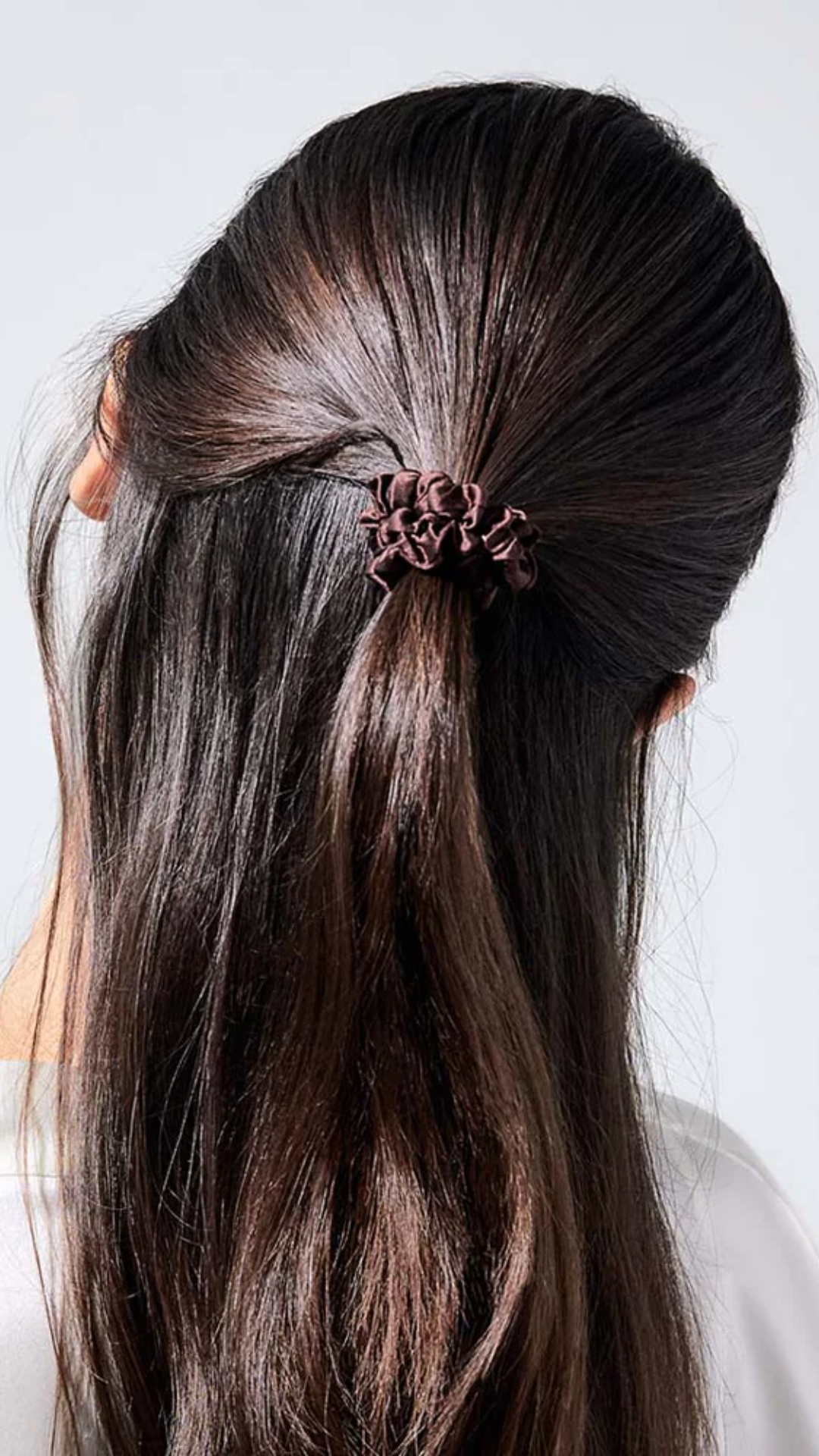 Drowsy Skinny Scrunchie Set in Cocoa
