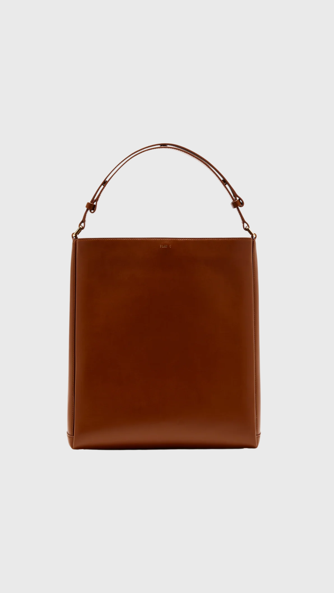 Plan C Shopper Bag in Tan