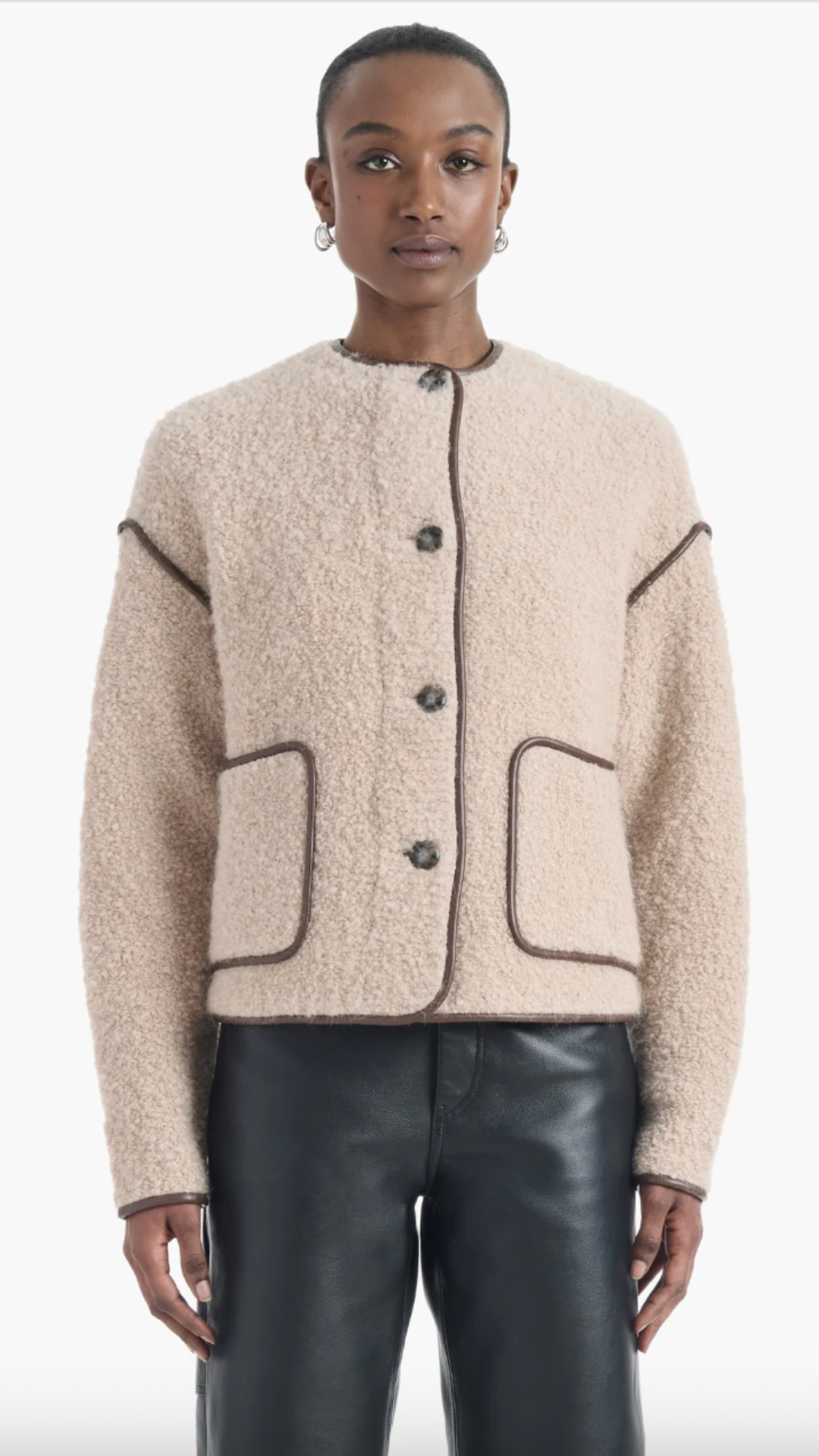 Altuzarra Irving Jacket in Akoya Pearl