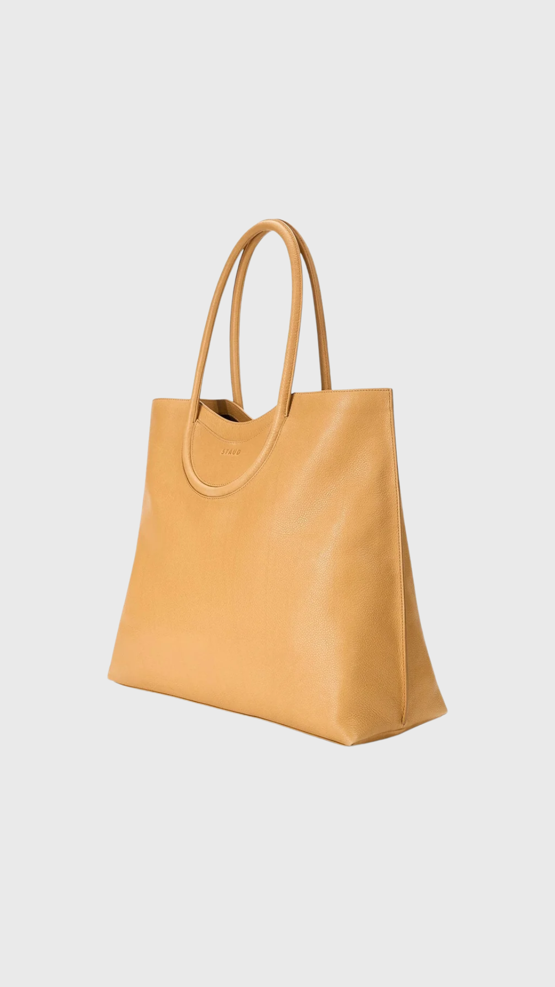 Staud Maude North-South Tote in Cashew