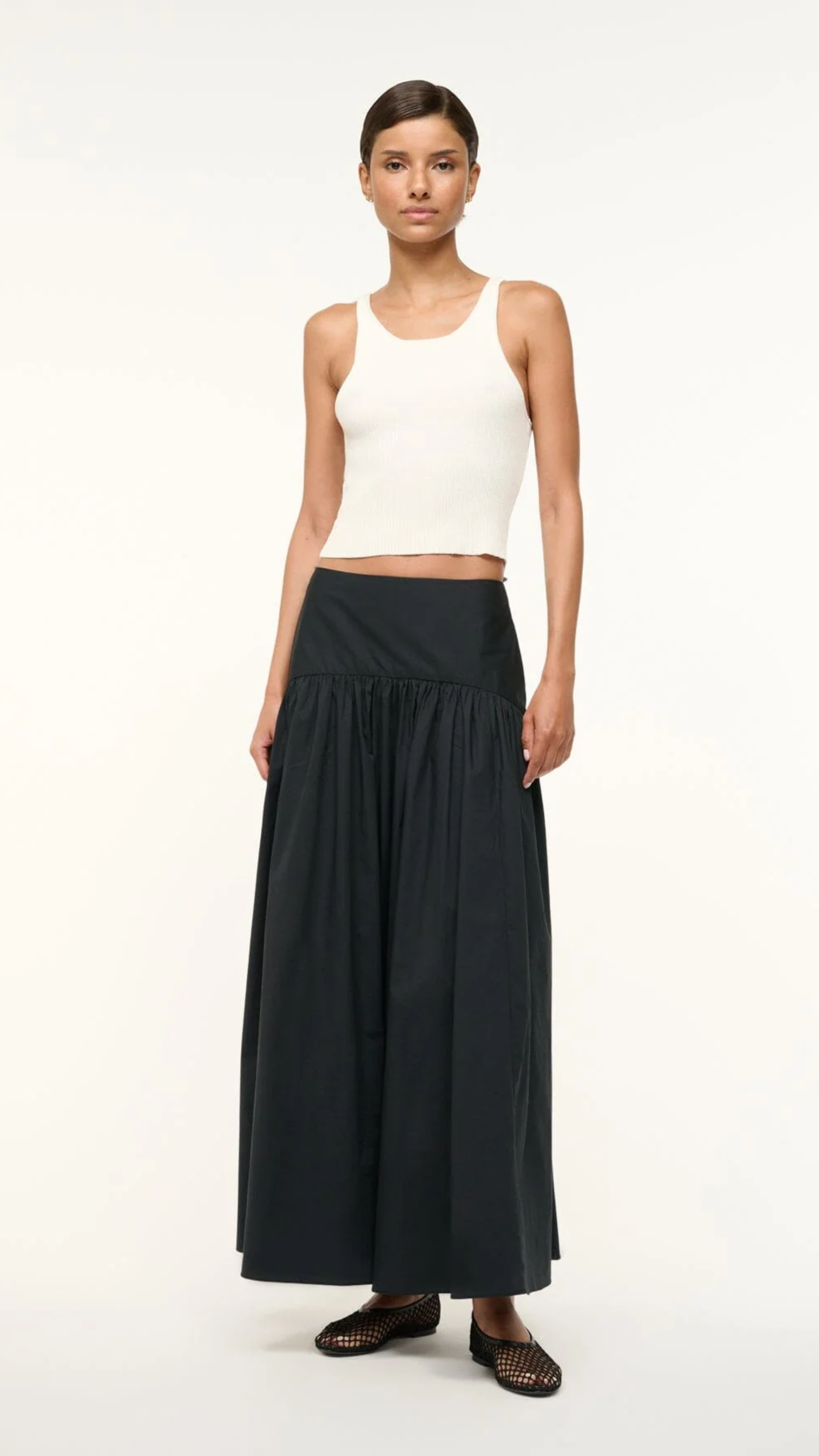 Staud Procida Skirt in Black