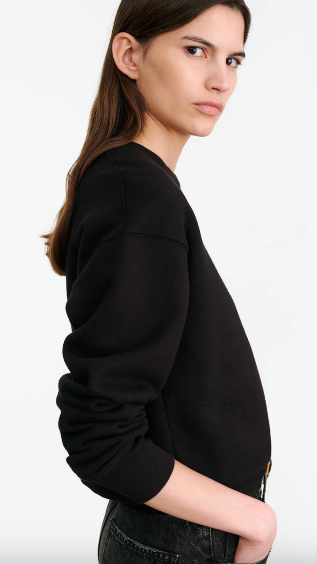 Nili Lotan Gortana Sweatshirt in Black