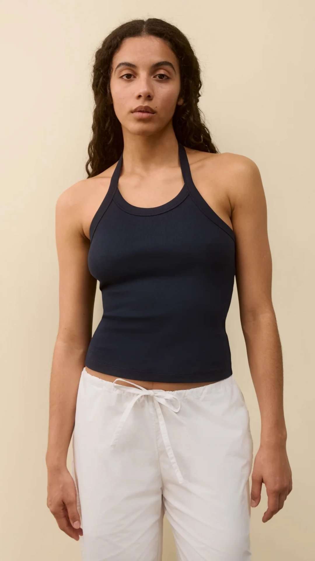 Flore Flore Angie Tank in Navy