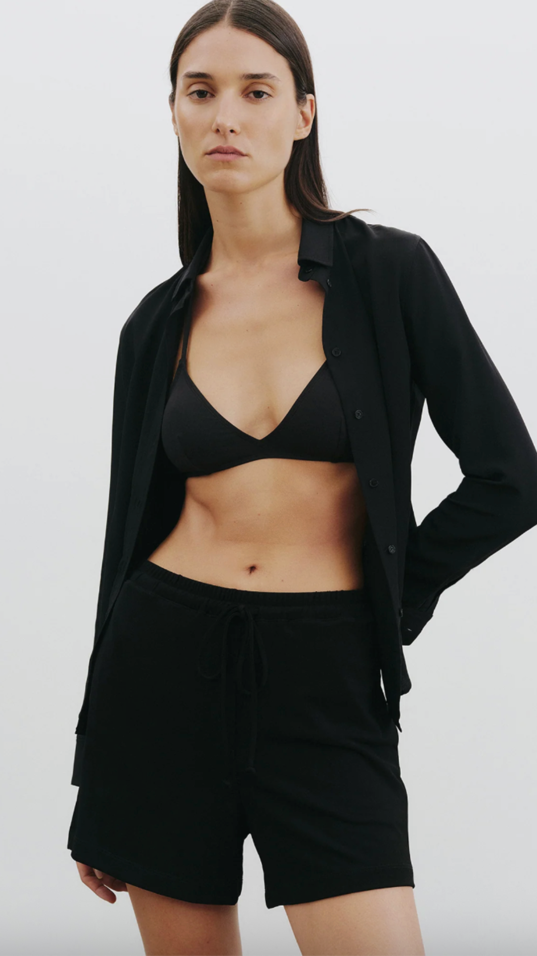 Nili Lotan Frances Short in Black