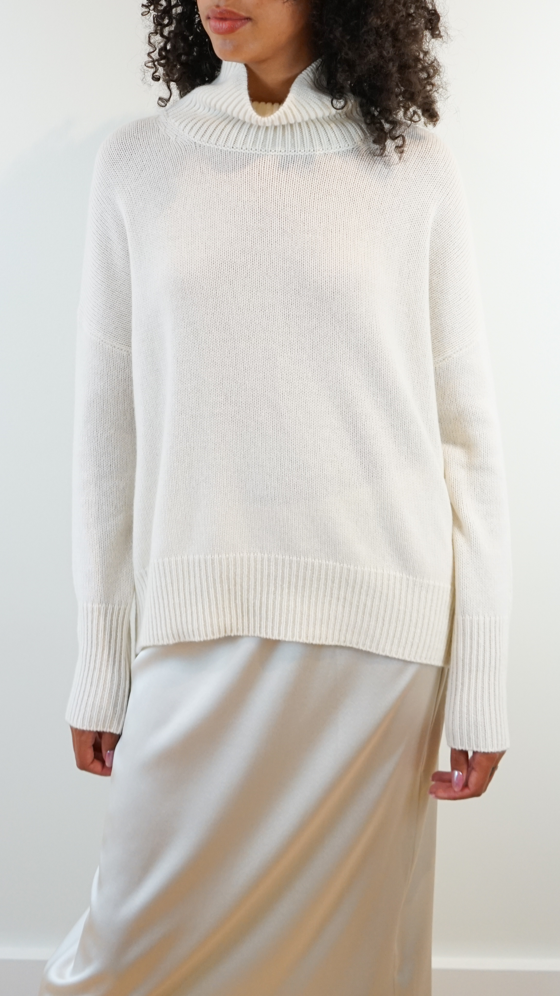 Lisa Yang Heidi Sweater in Cream