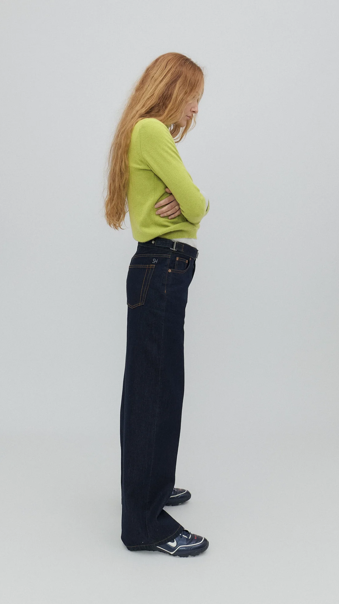 Still Here Buckle Jean in Indigo