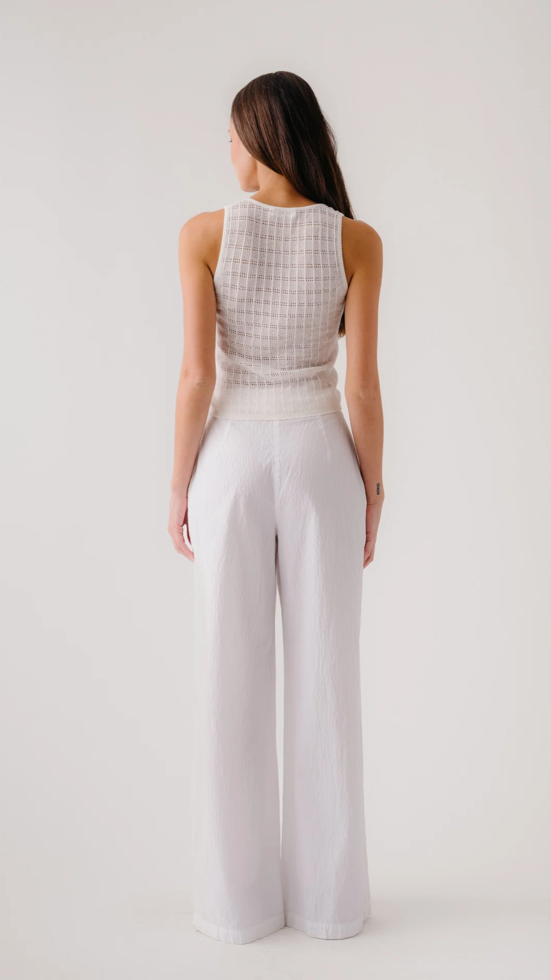 Sablyn Cordelia B Scooped Neck Tank in Gardenia