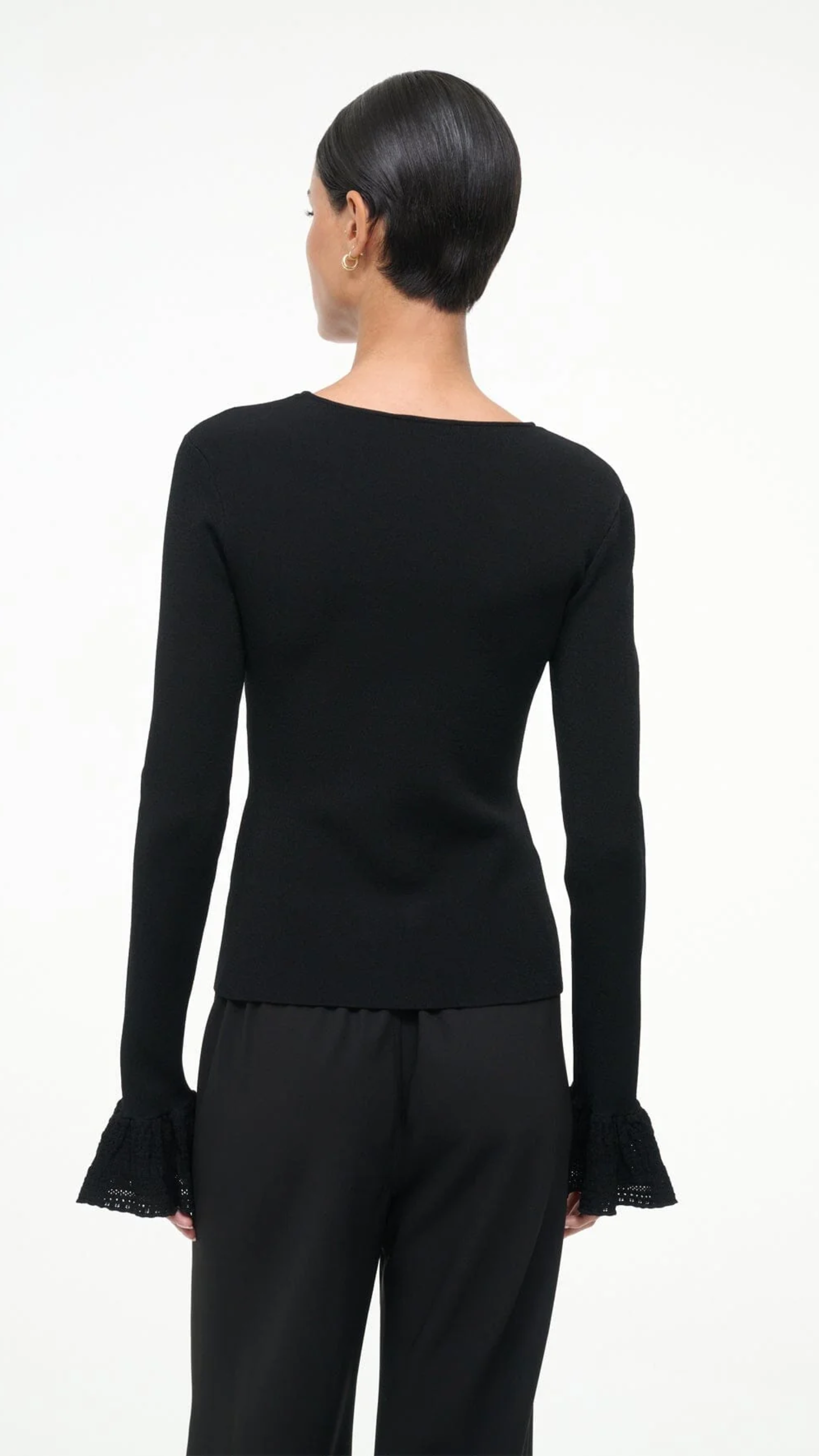 Staud Shelley Top in Black