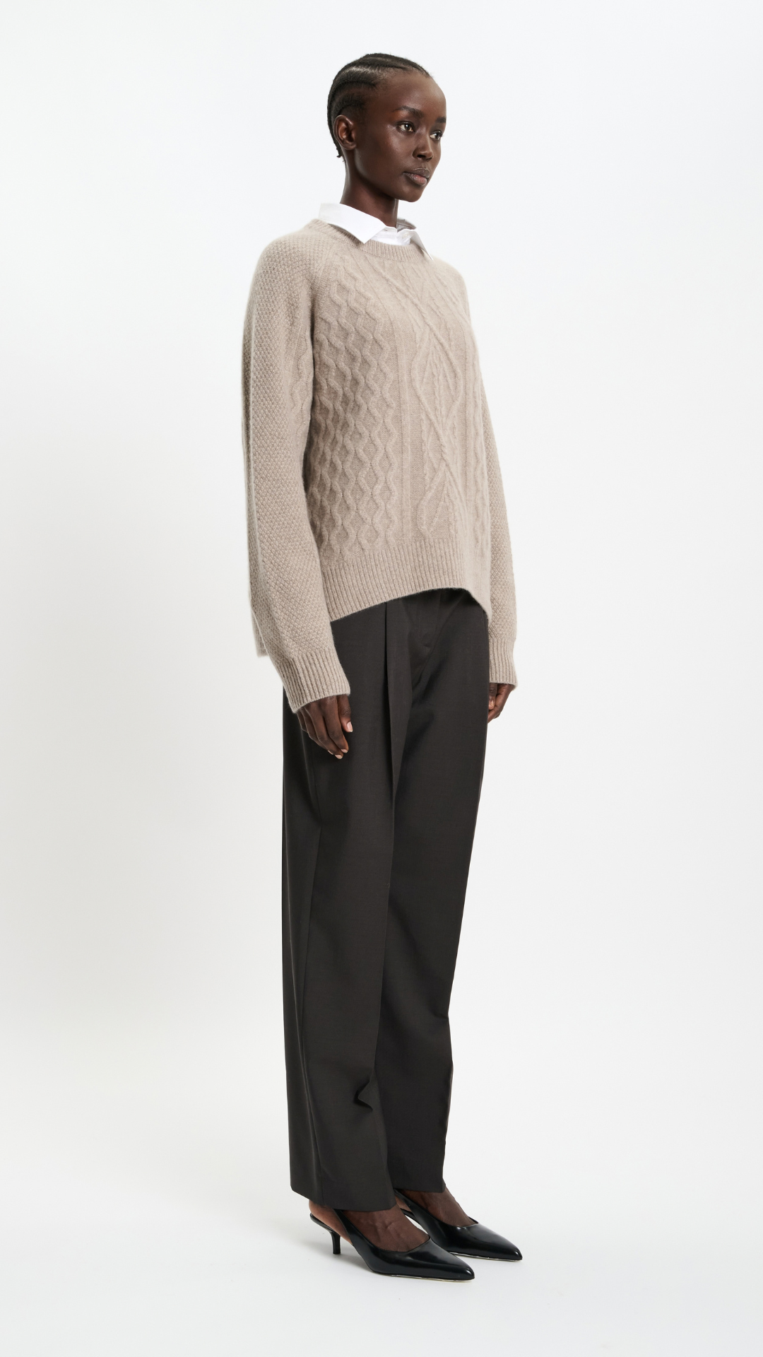 Arch4 Delilah Sweater in Beige Melange