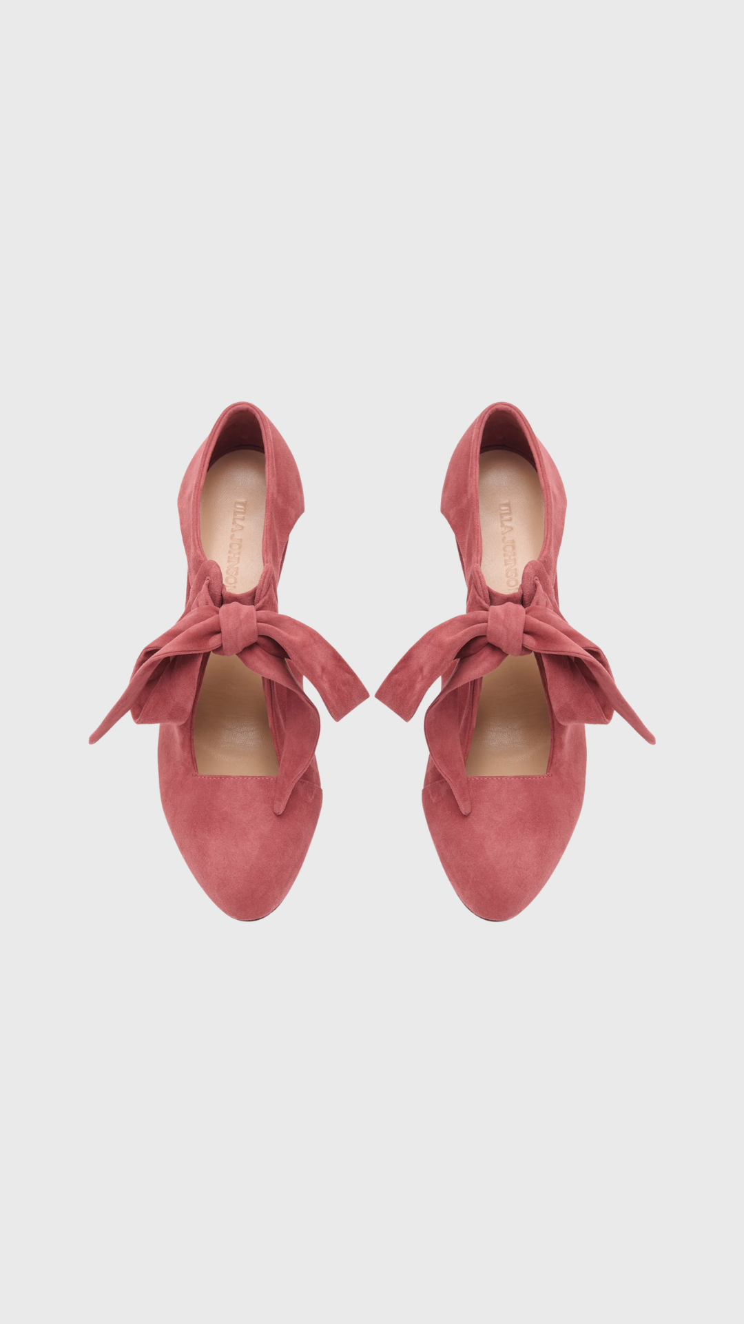 Ulla Johnson Ingrid Soft Bow Pump in Fig
