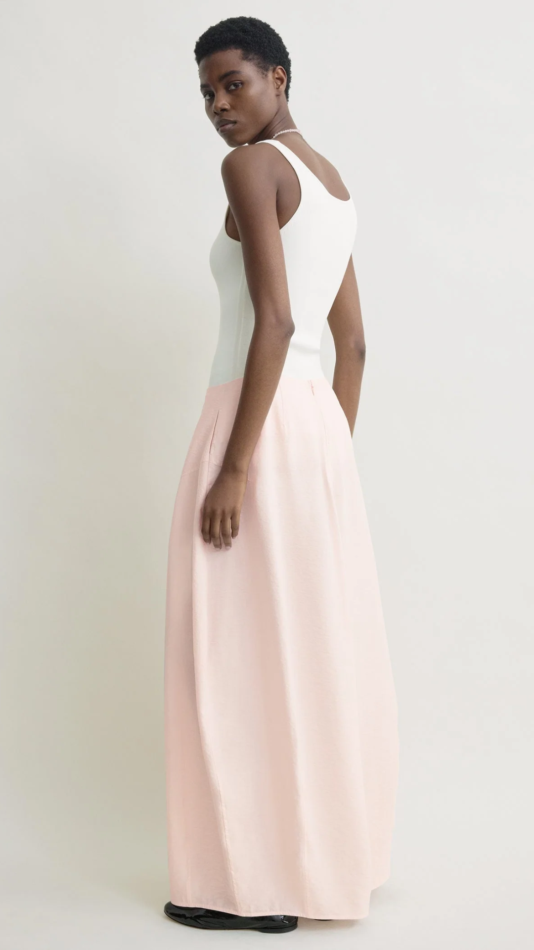 Toteme Parachute Skirt in Bloom