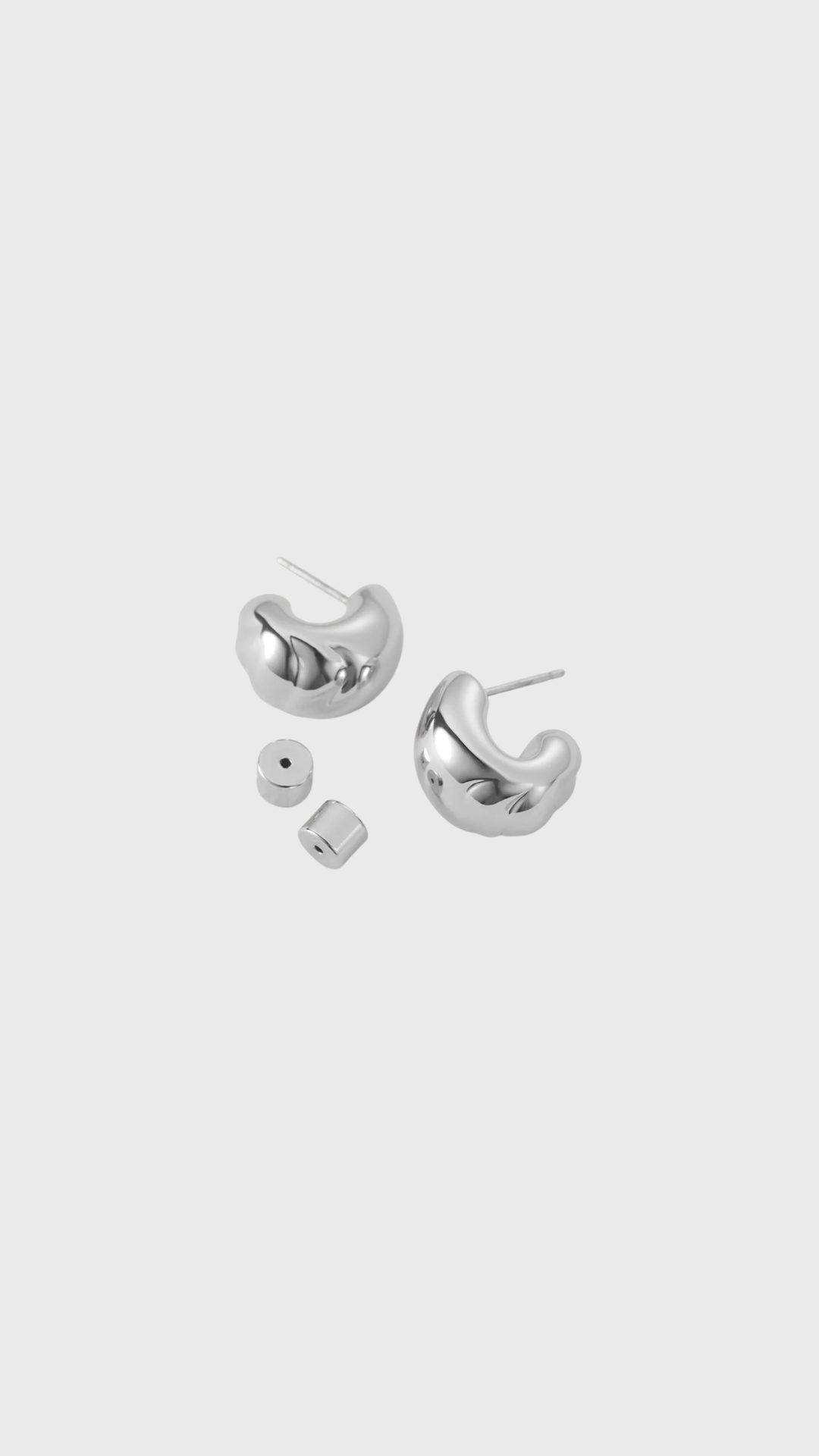 Jenny Bird Small Nelle Earrings in Gold