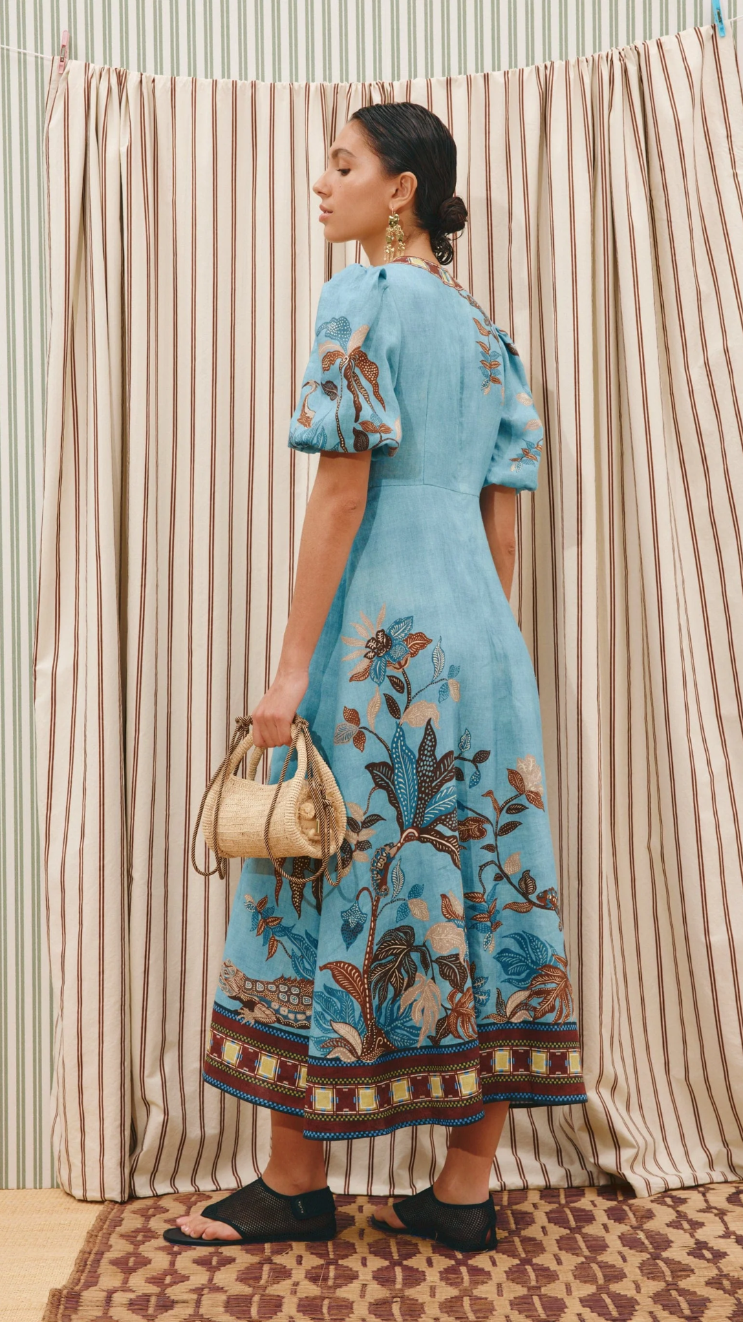 Alemais Georgie Midi Dress in Multi