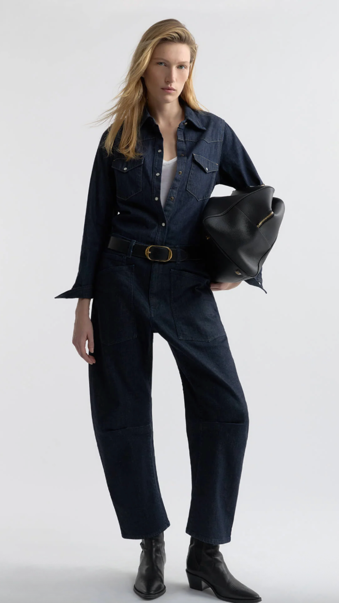 Nili Lotan Shon Jean in Indigo Rinse