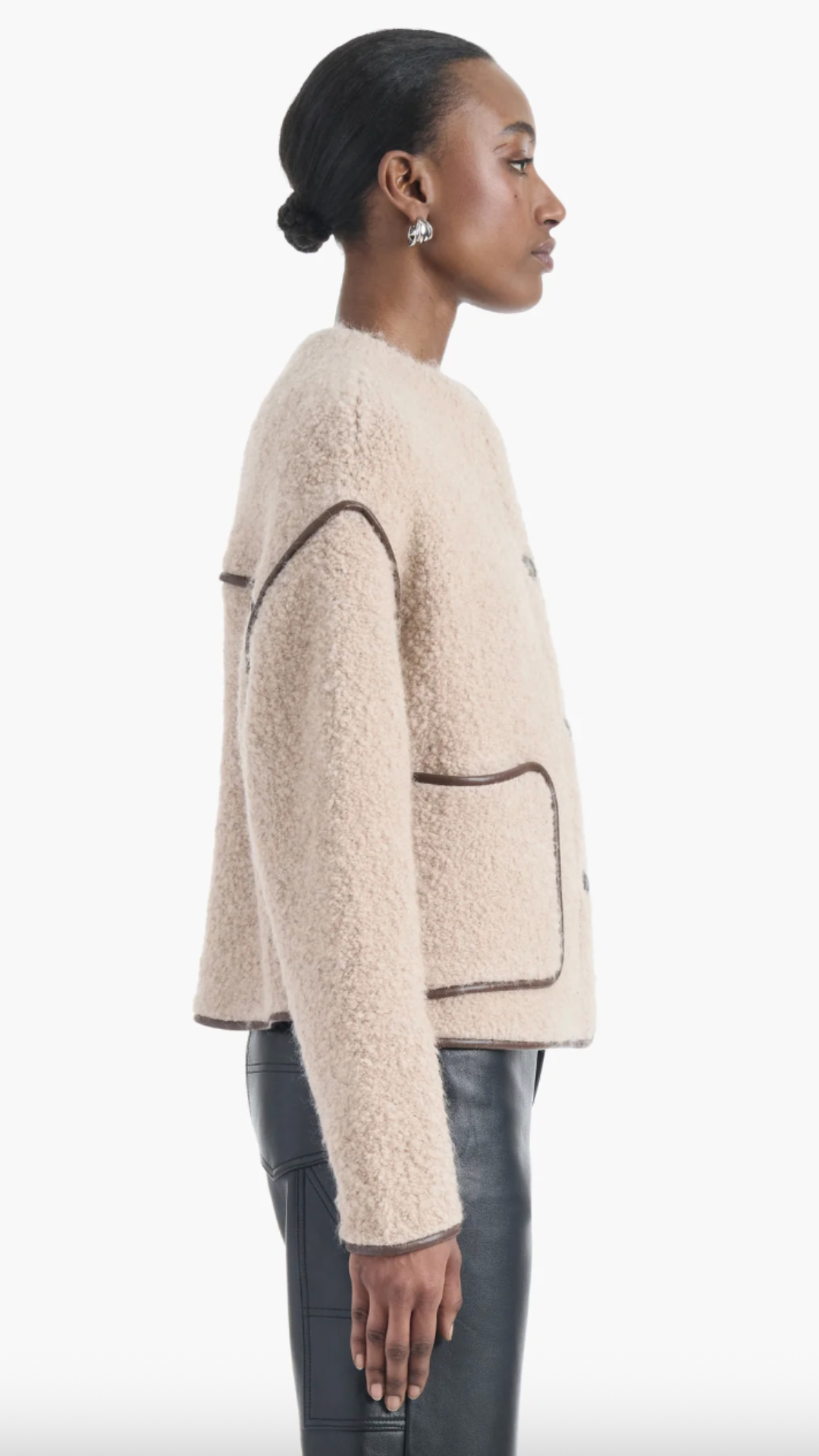 Altuzarra Irving Jacket in Akoya Pearl