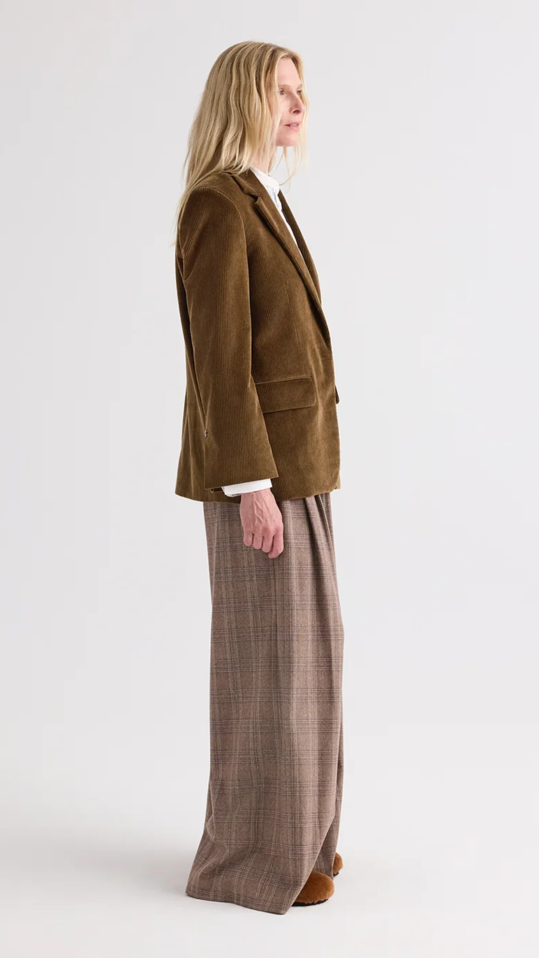 TWP Jillian Blazer in Pinecone