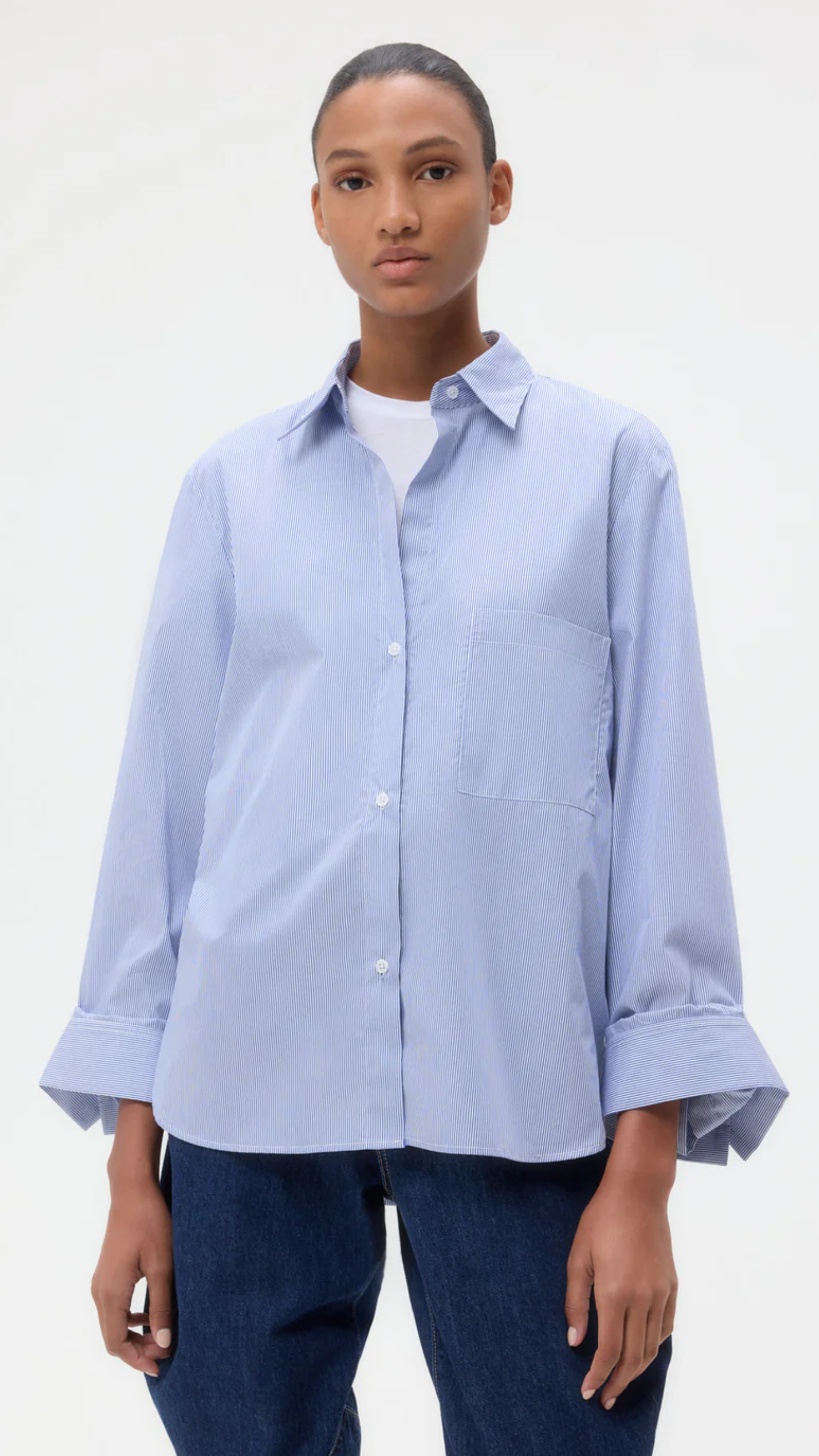 TWP Next Morning Top in White Midnight