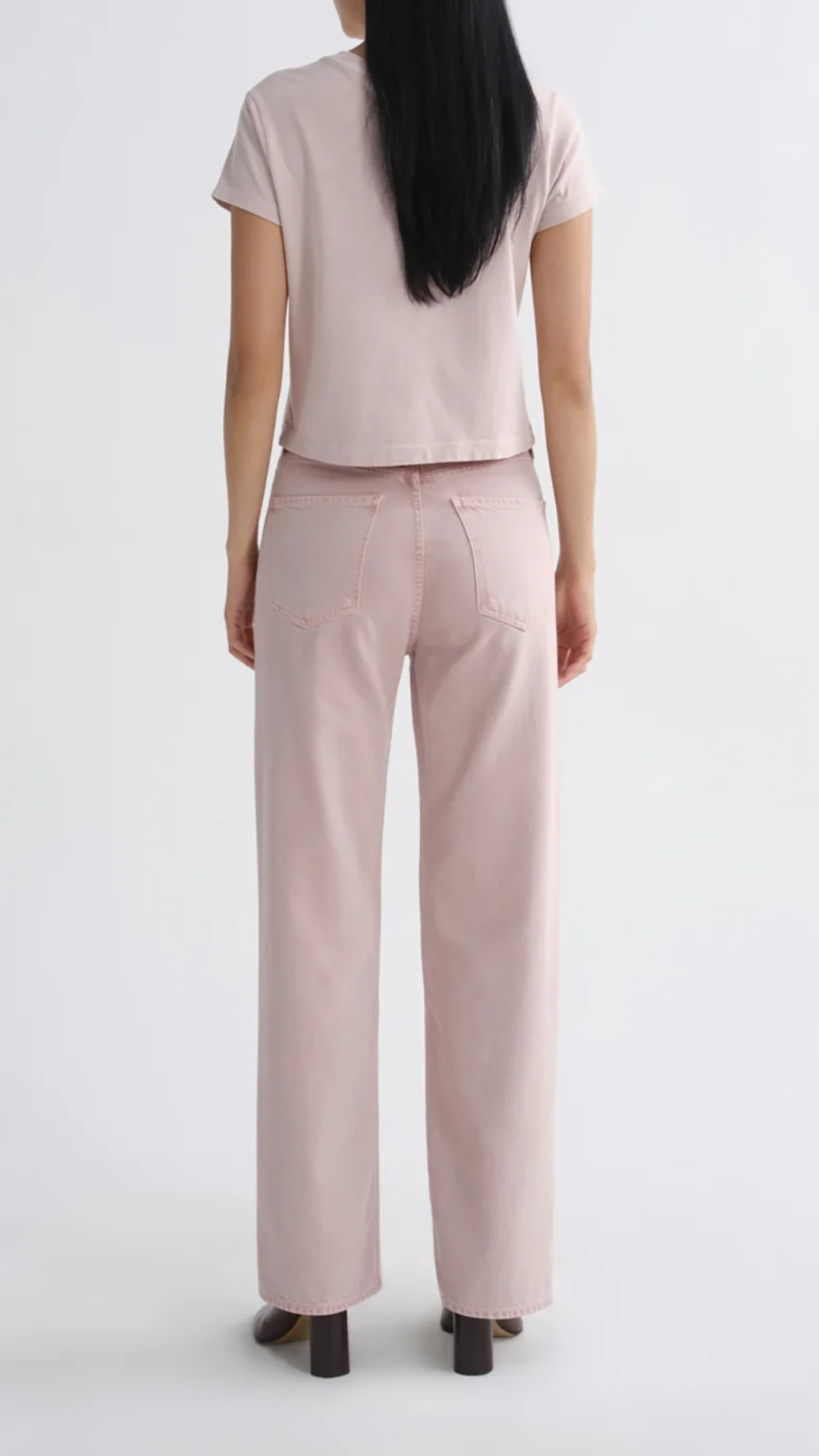 Agolde Ren 32" Flyweight Jean in Wallflower