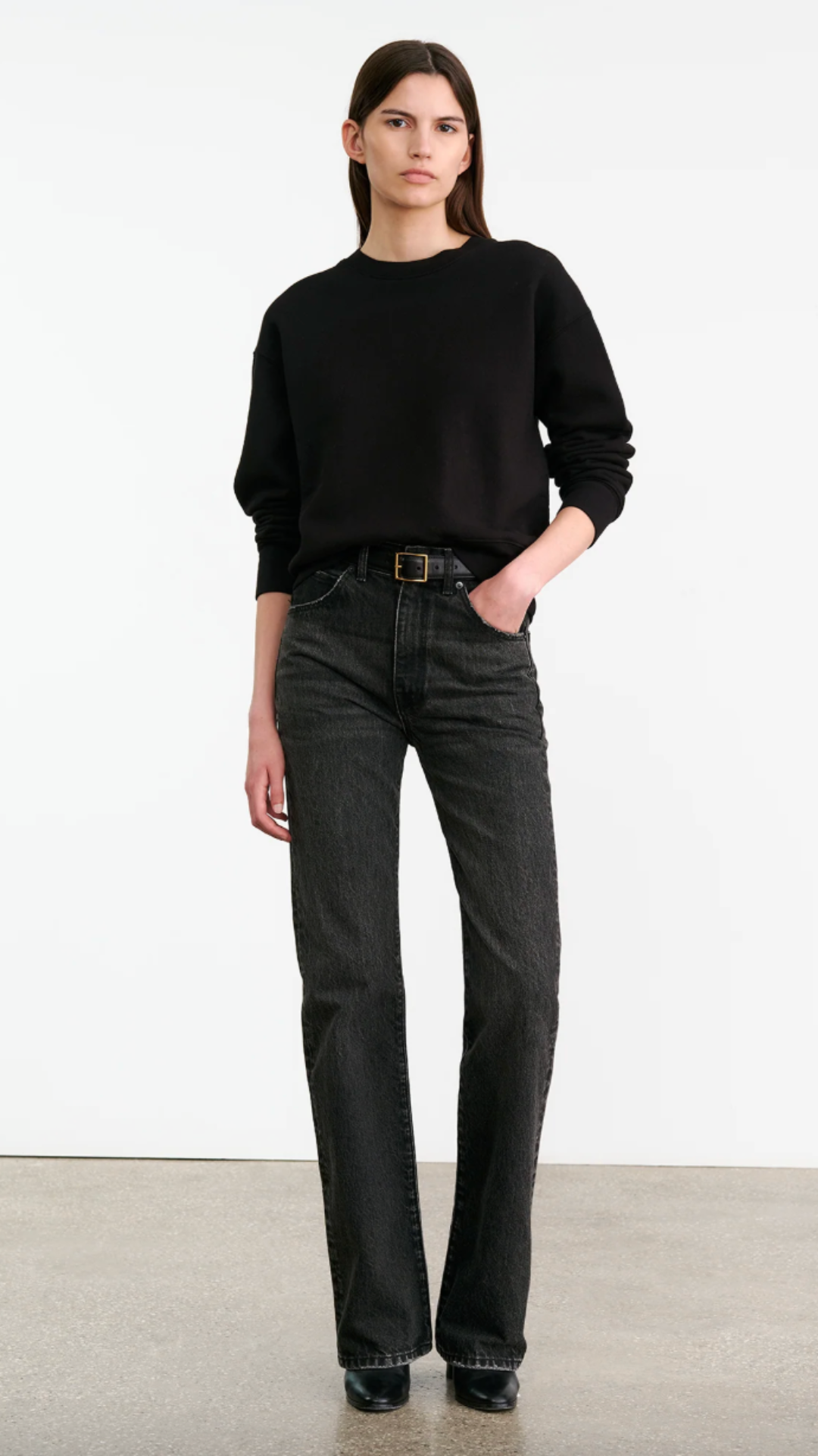 Nili Lotan Gortana Sweatshirt in Black
