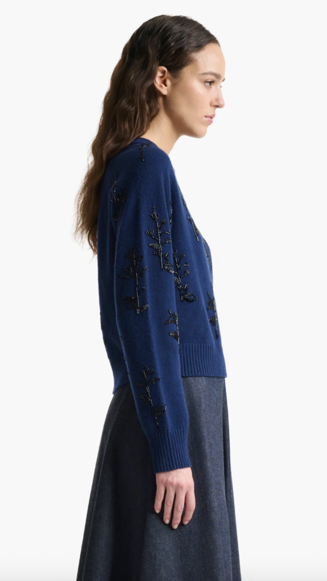 Altuzarra Paulie Sweater in Navy
