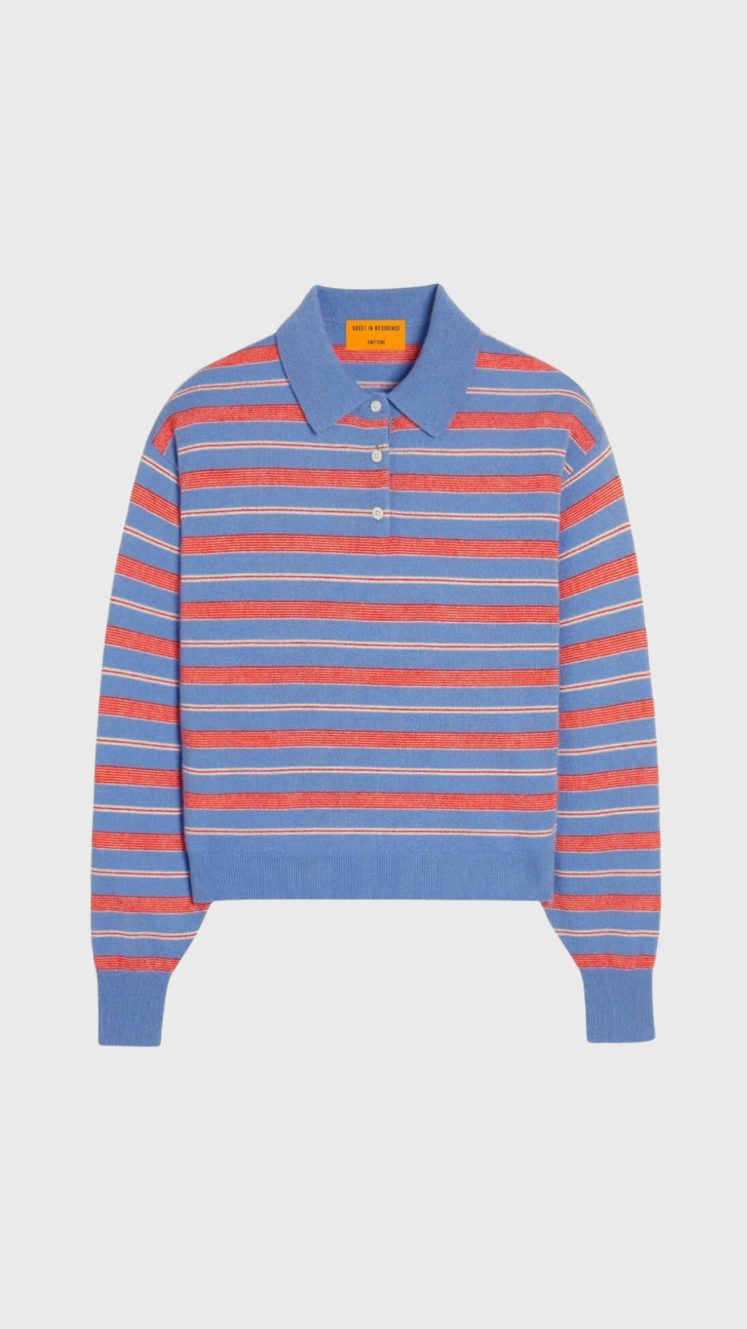 Guest in Residence Collegiate Stripe Polo