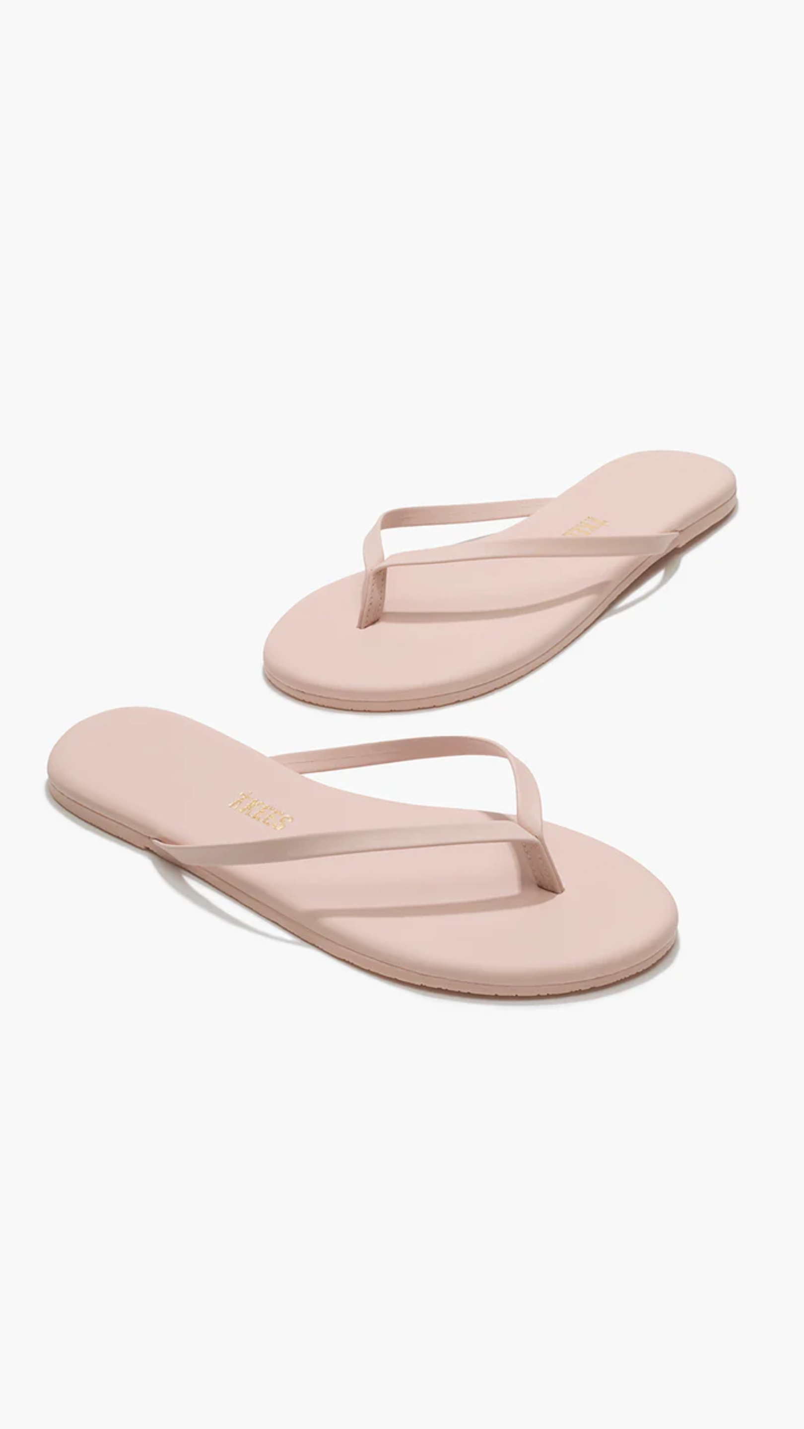 Tkees Lily Pigments Flip Flops in Soft Pink