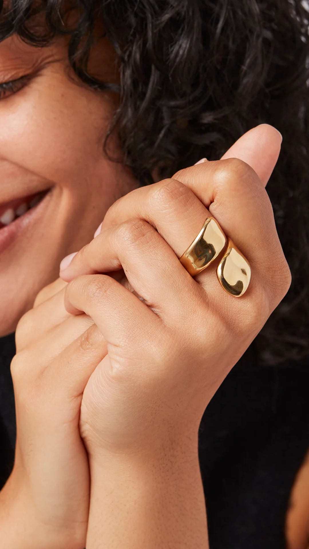 Jenny Bird Solene Ring in Gold