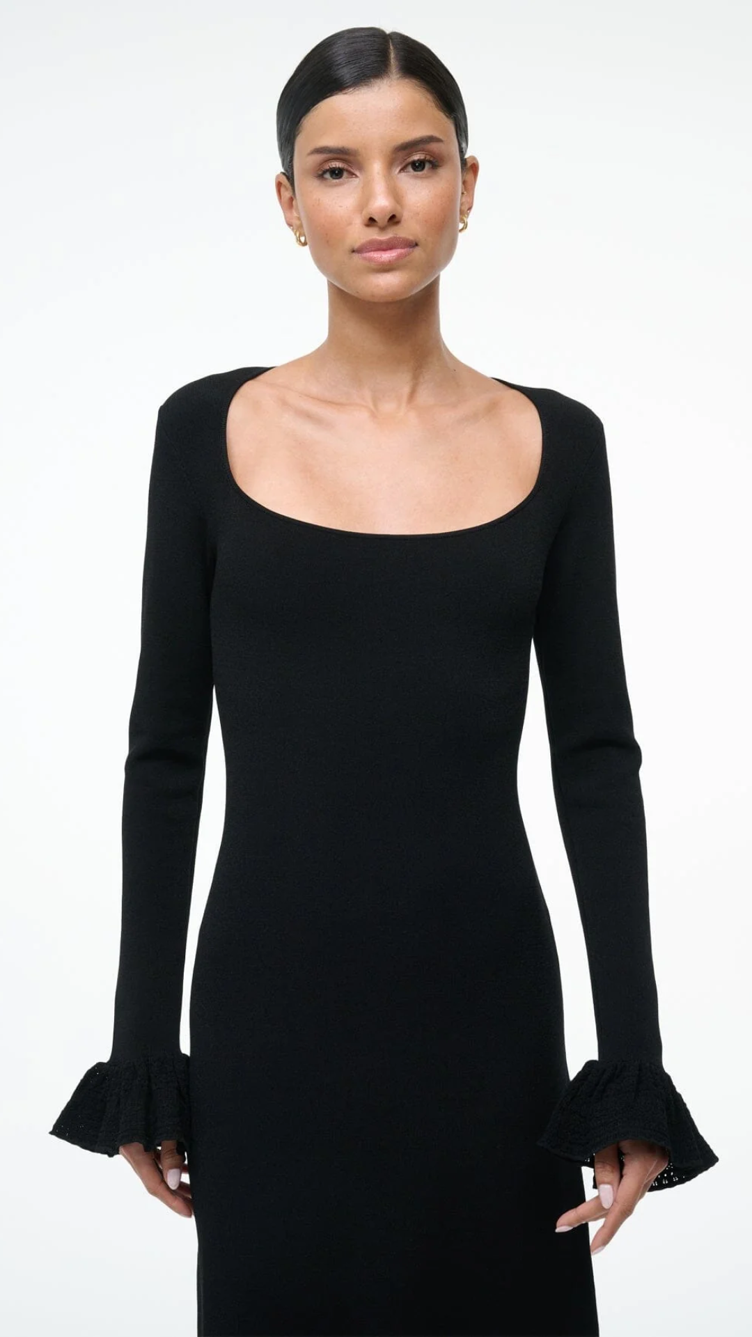 Staud Shelley Dress in Black