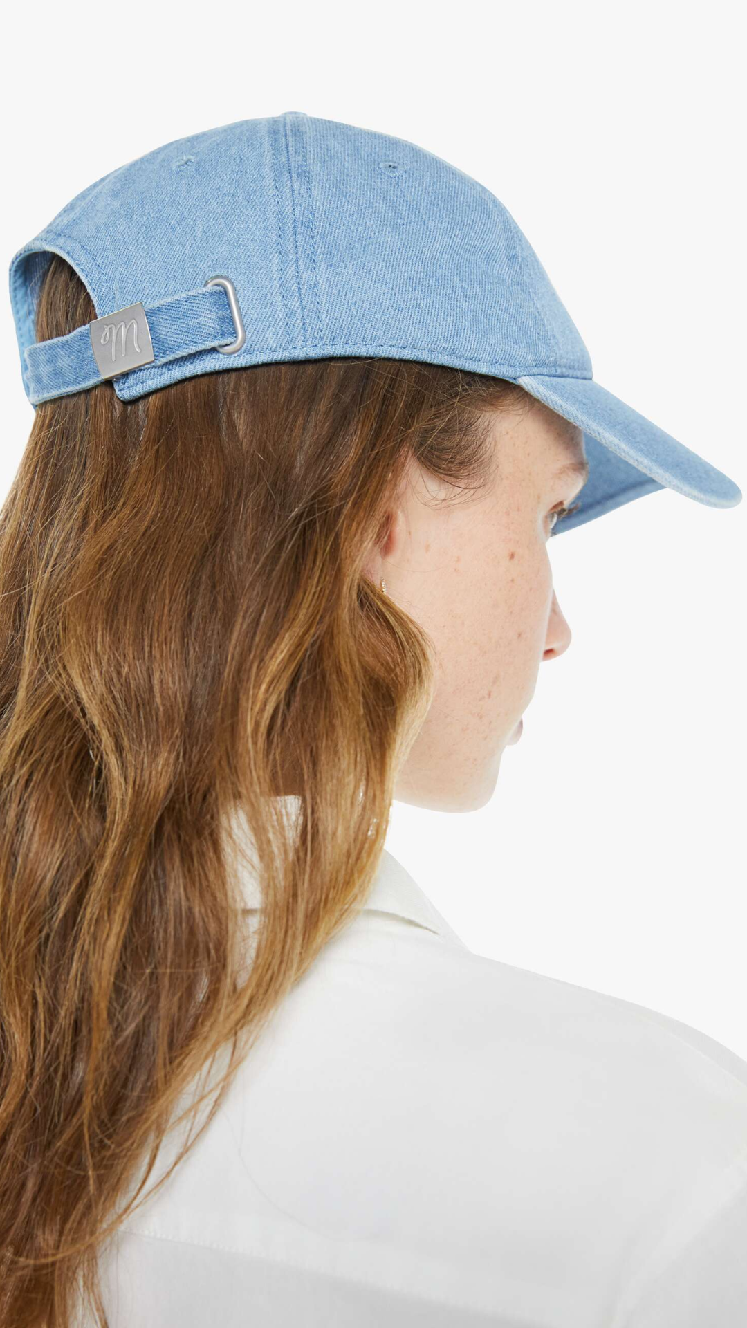 MOTHER Hats Off in Denim Baby Blue