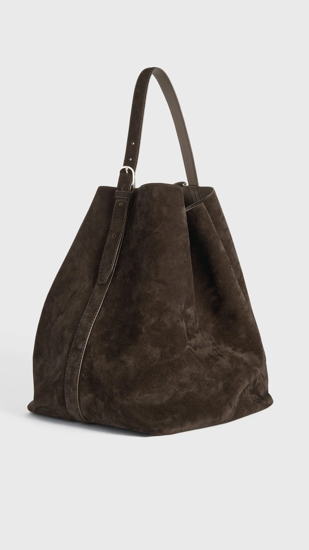 Toteme Belted Tote Bag in Brown