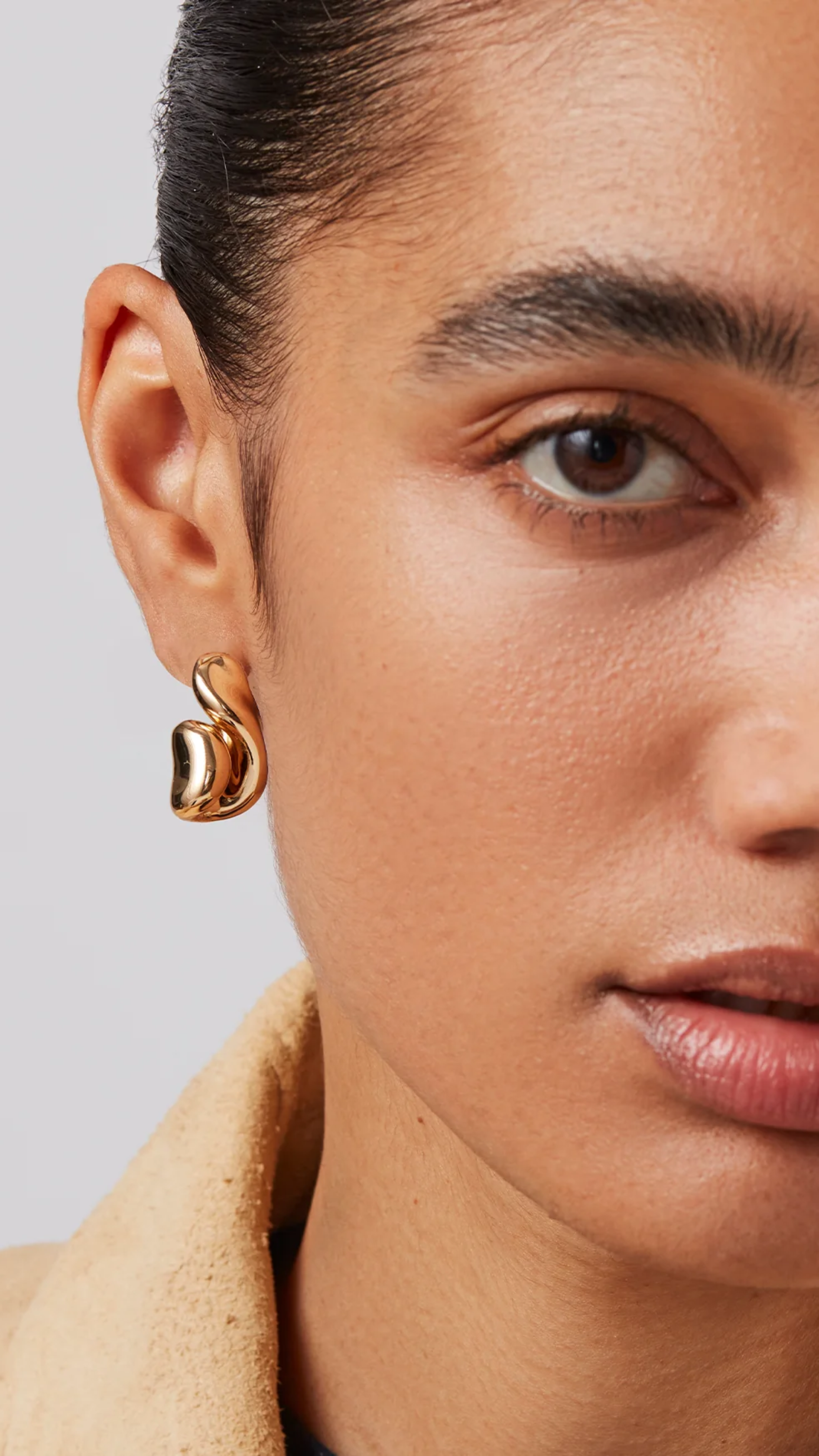 Jenny Bird Estelle Earrings in Gold