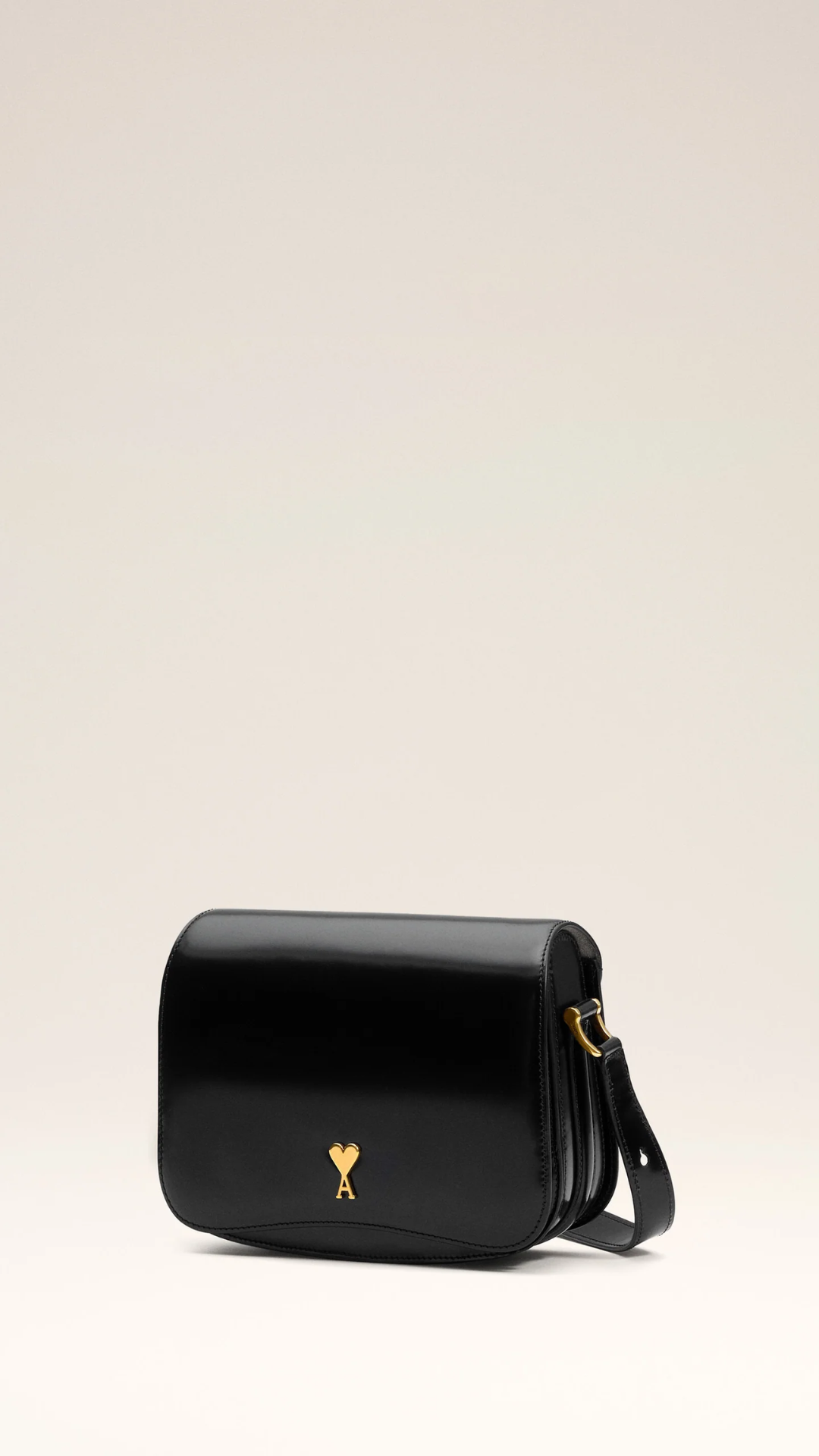 Ami Paris Paris Bag in Black