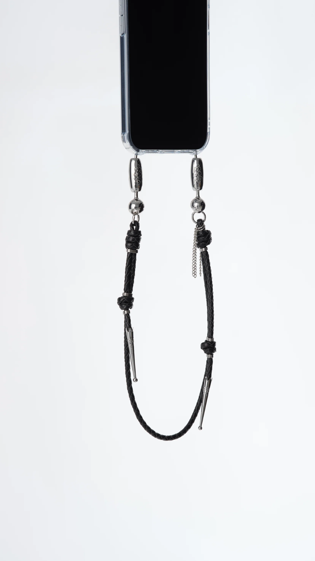 Ossa Leather Bolo Wristlet in Black
