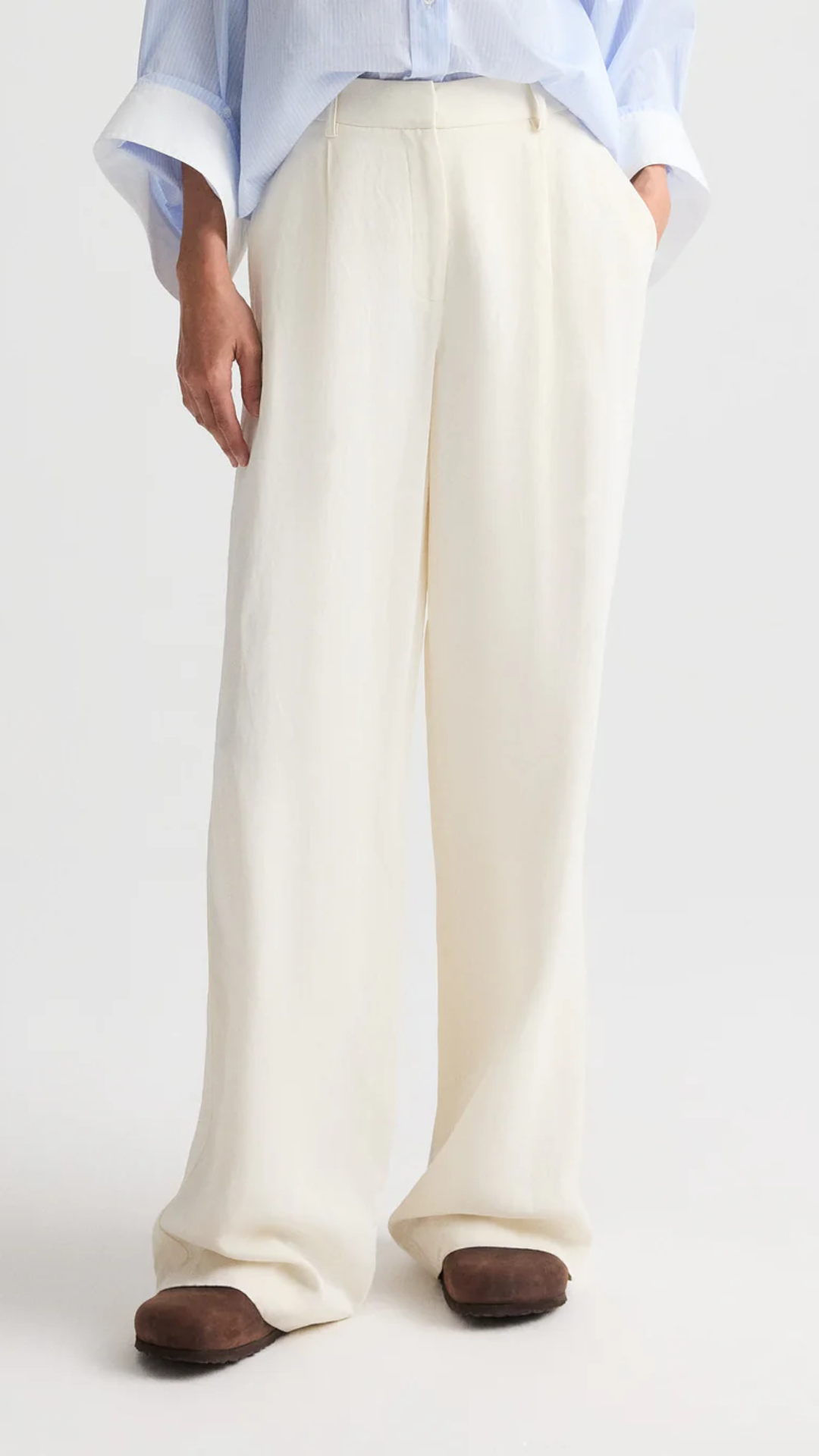 TWP Hudson St Pant in Bone