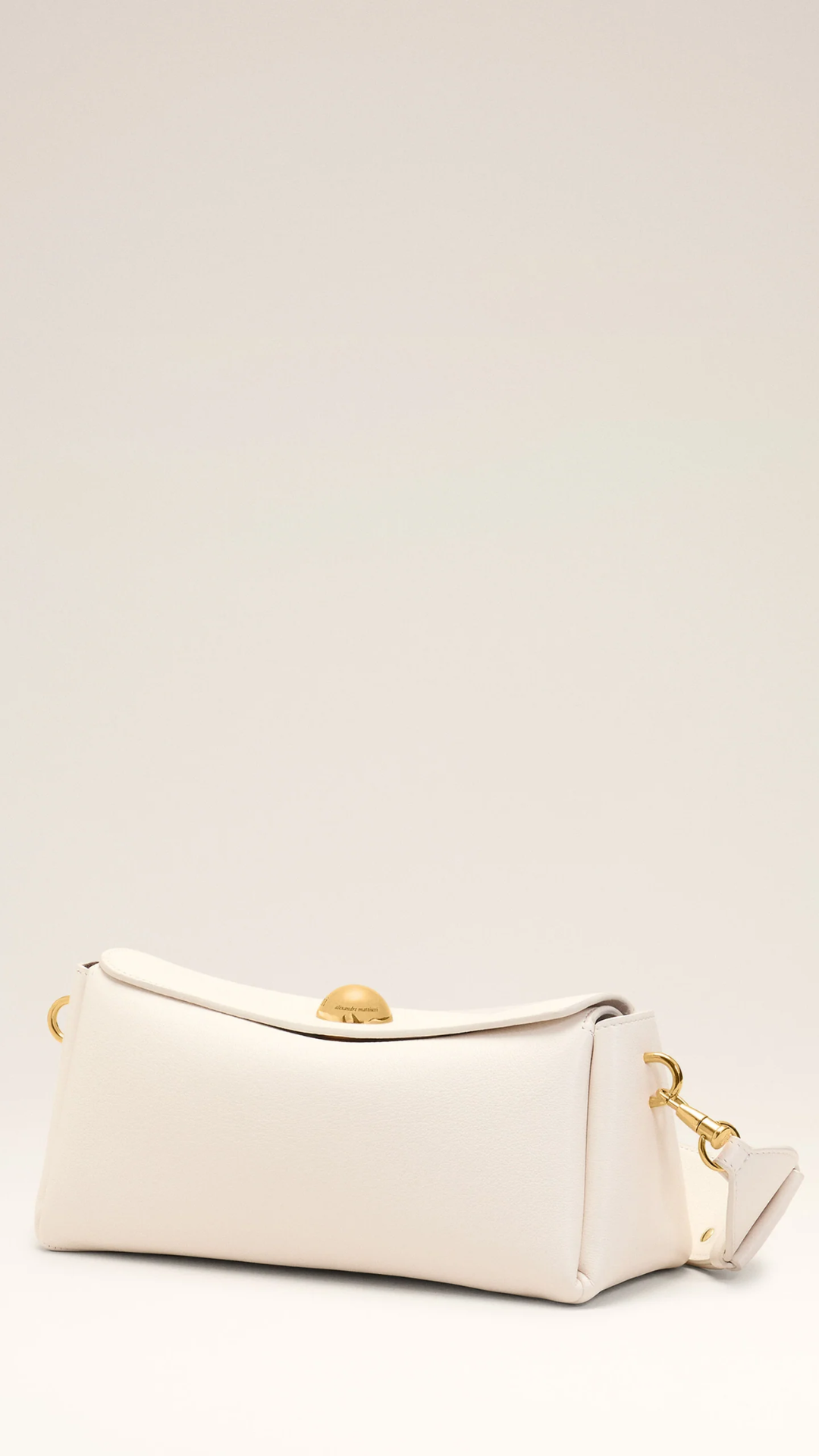 Ami Carrousel Bag in Blanc Creme