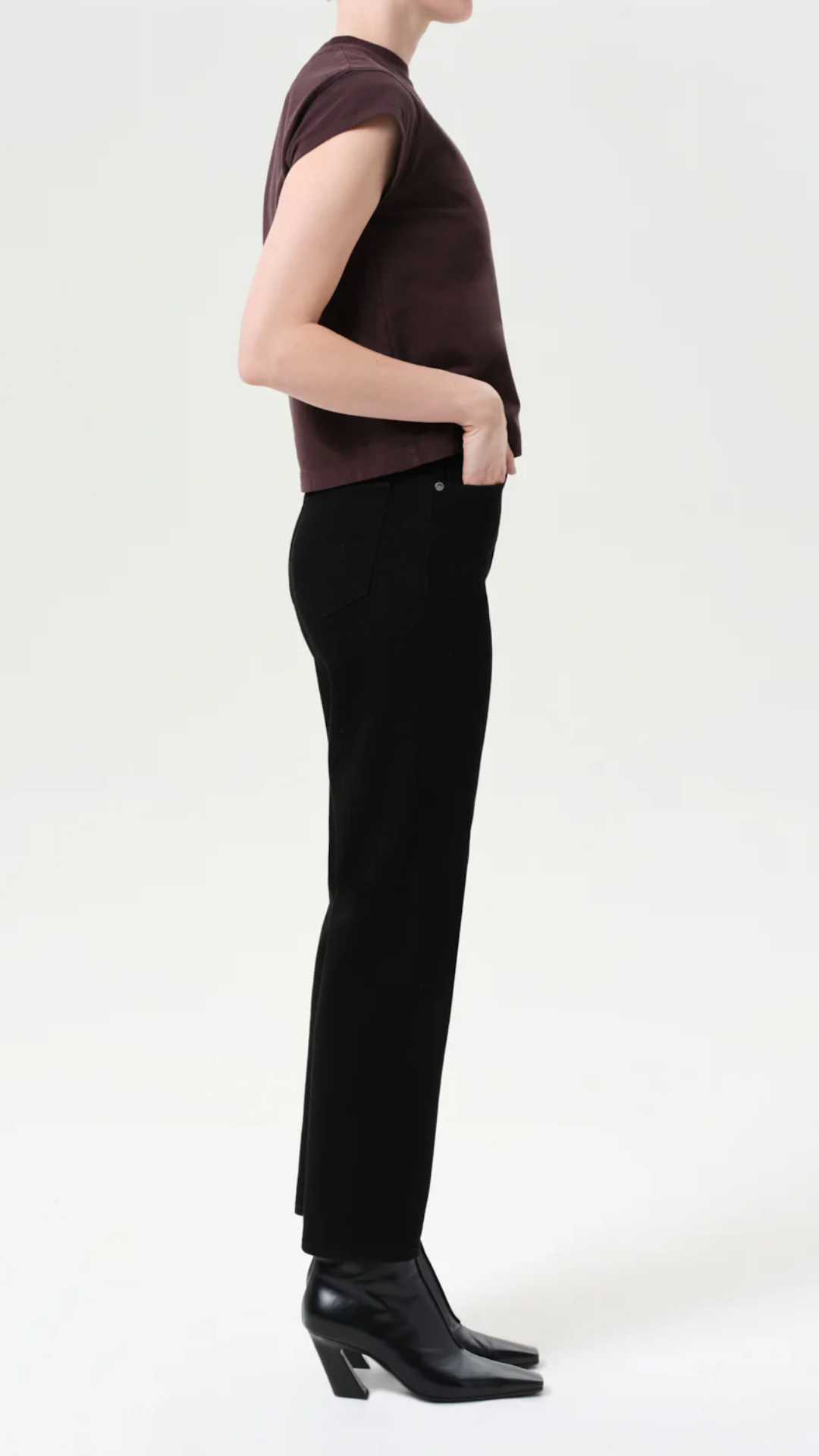 Agolde 90's Pinch Waist Crop Jean in Cover