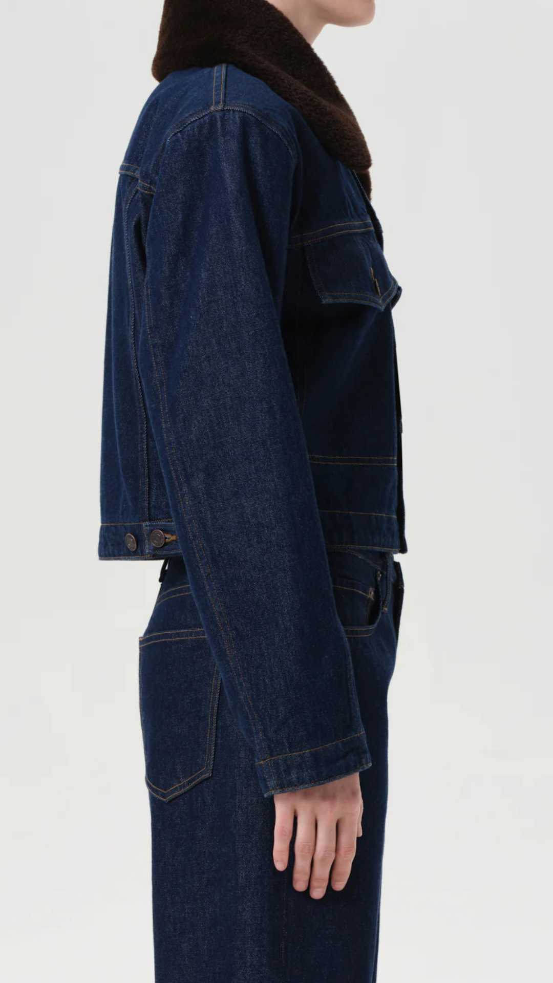 Agolde Walker Jacker in Rinse