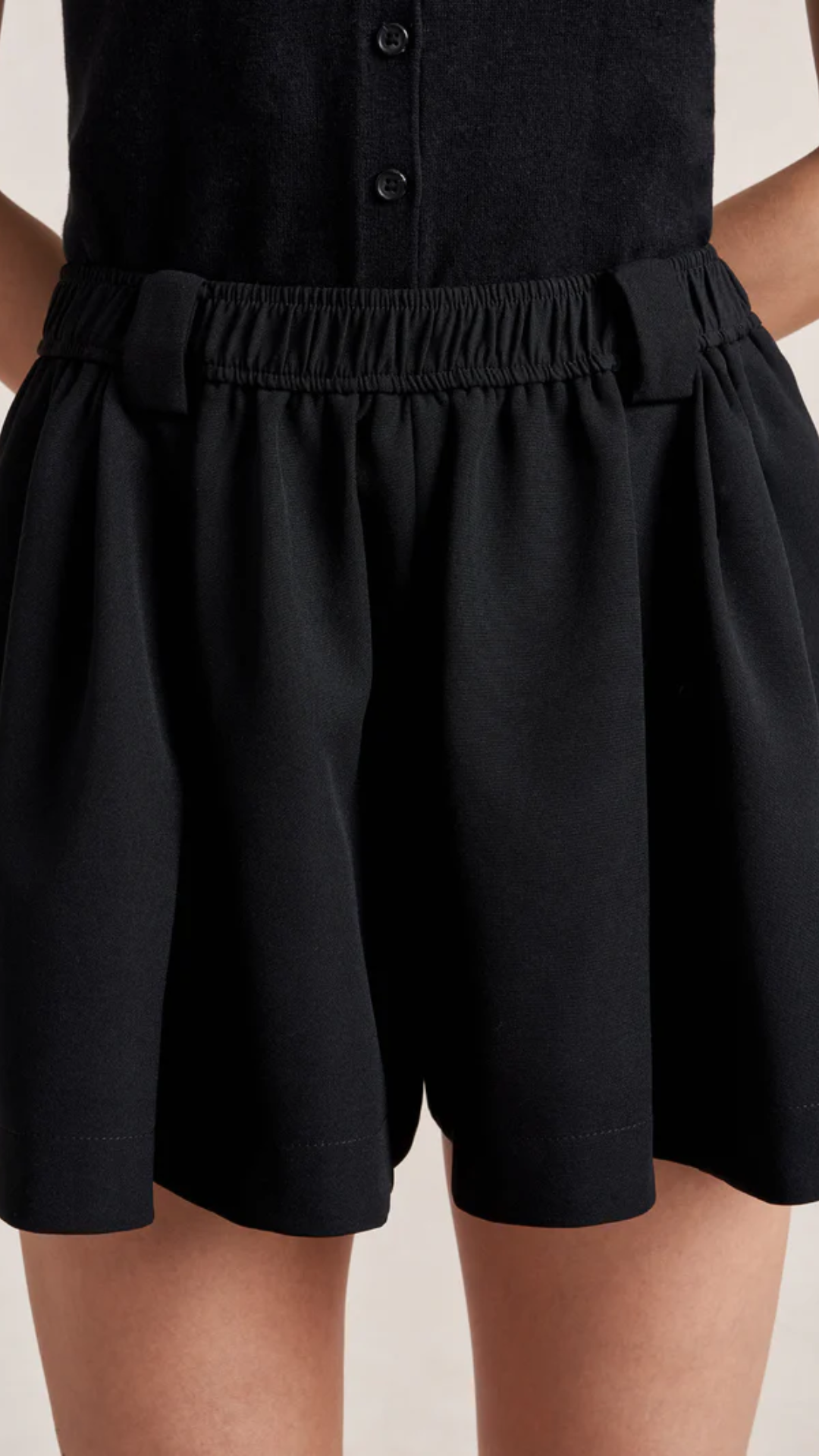 La Ligne Nara Short in Black