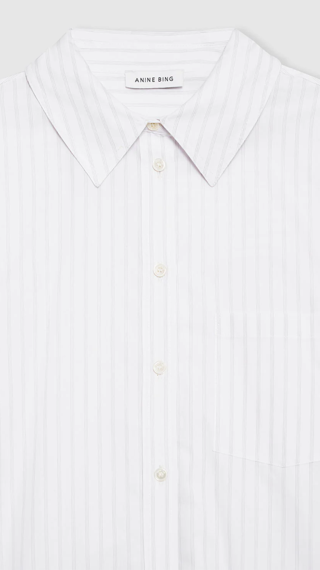 Anine Bing Stripe Mika Shirt