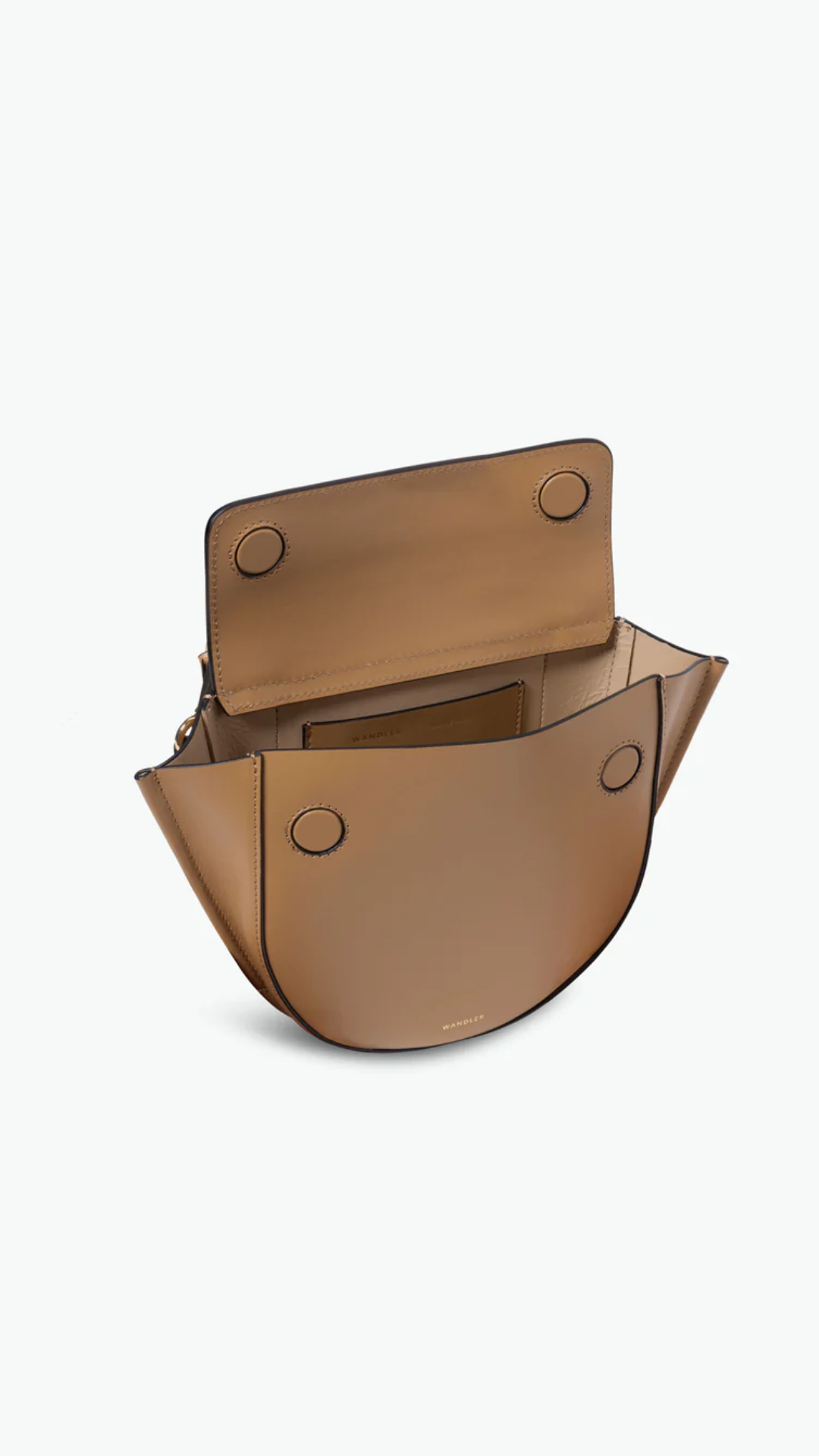 Wandler Hortensia Mini Bag in Gingerbread