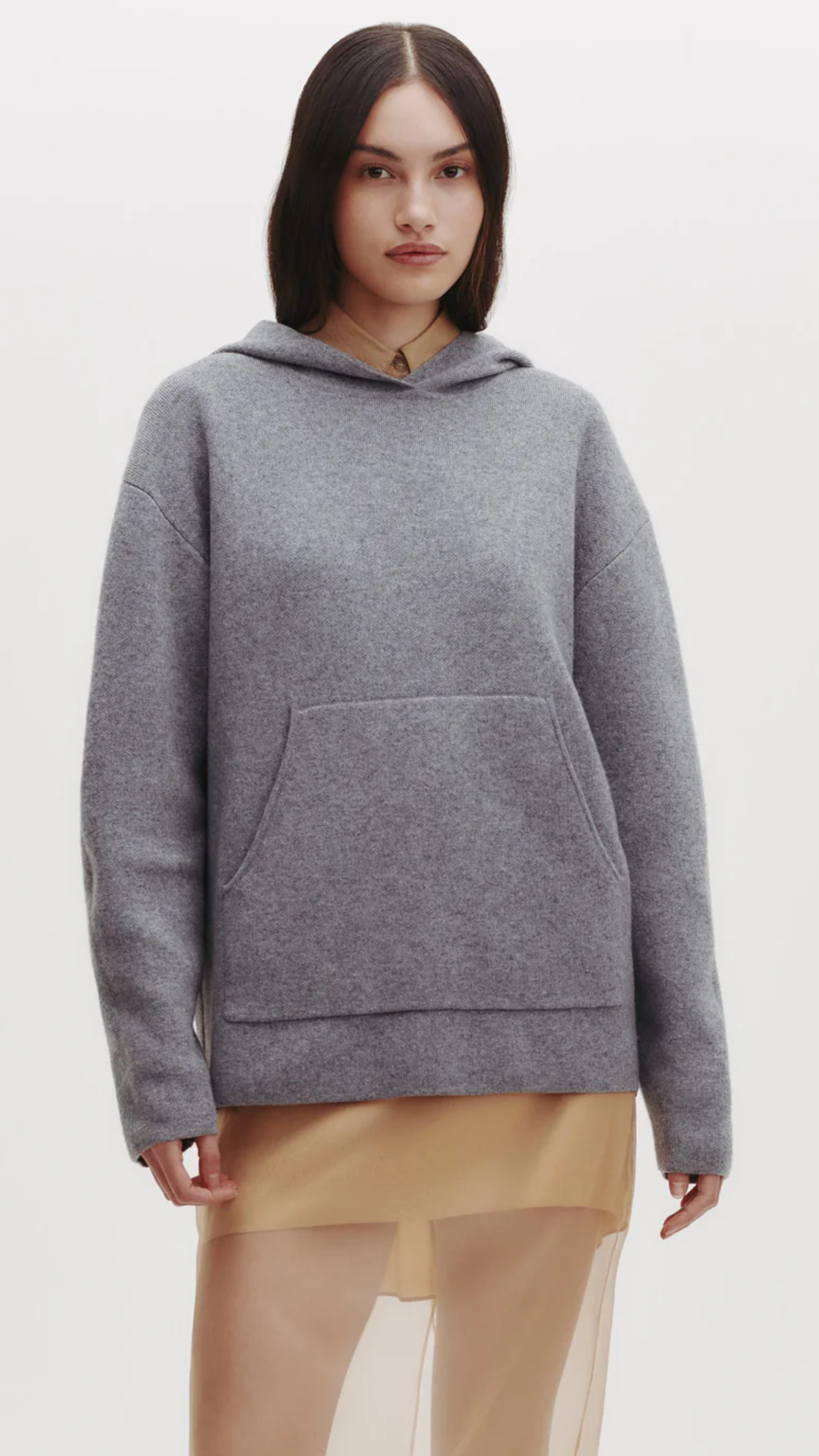 TWP Hoodie in Grey