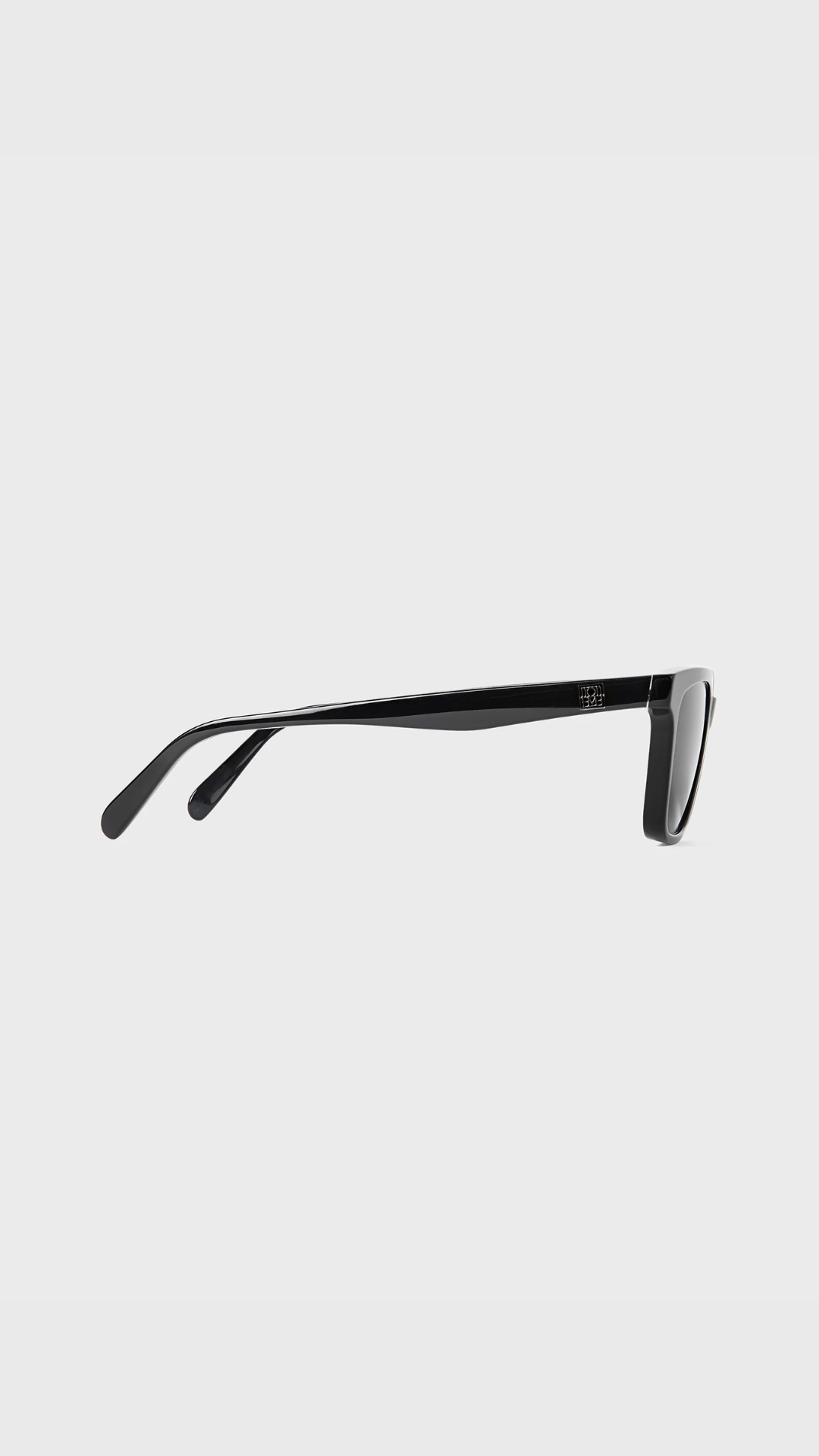 Toteme Square Sunglasses in Black