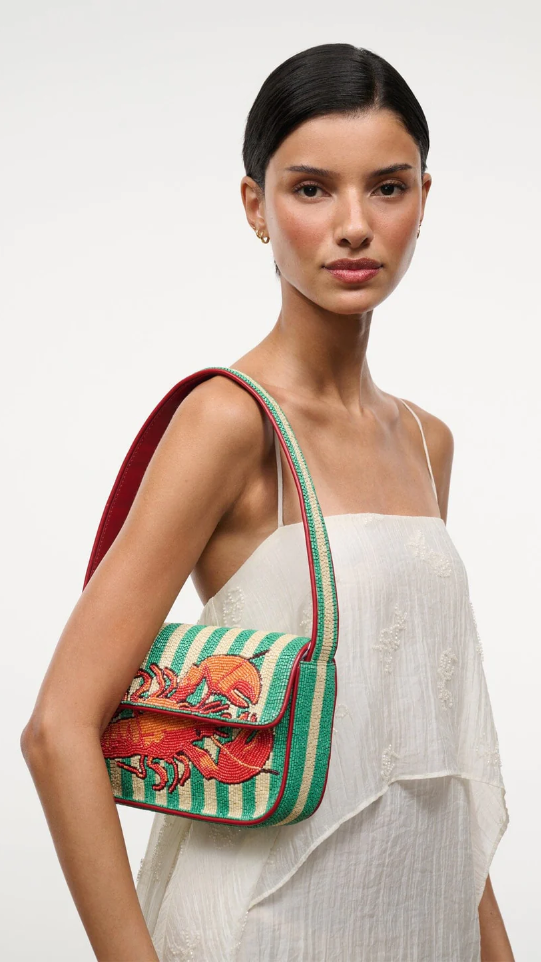 Staud Tommy Beaded Bag