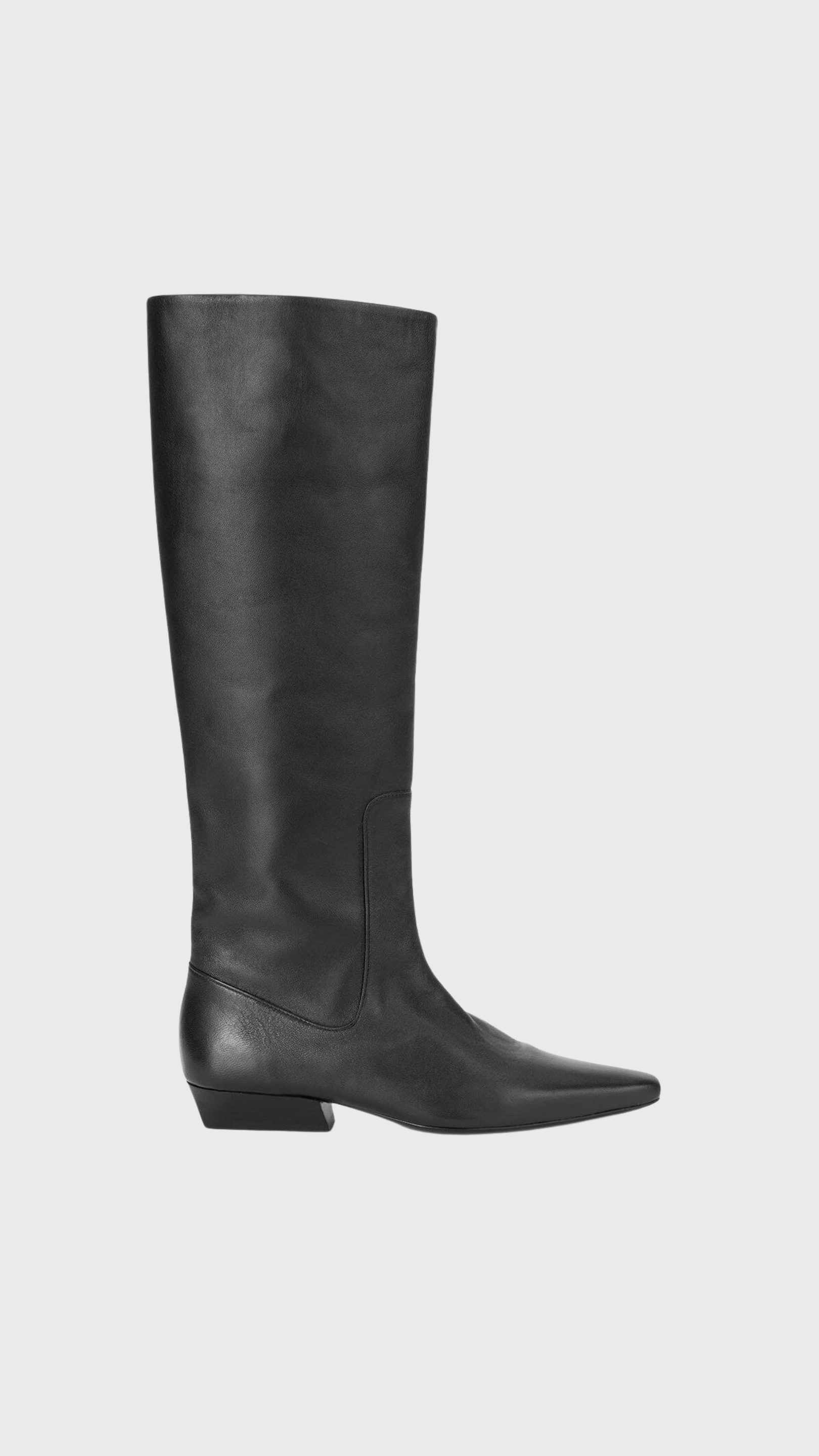 Staud Wally Flat Boot in Black