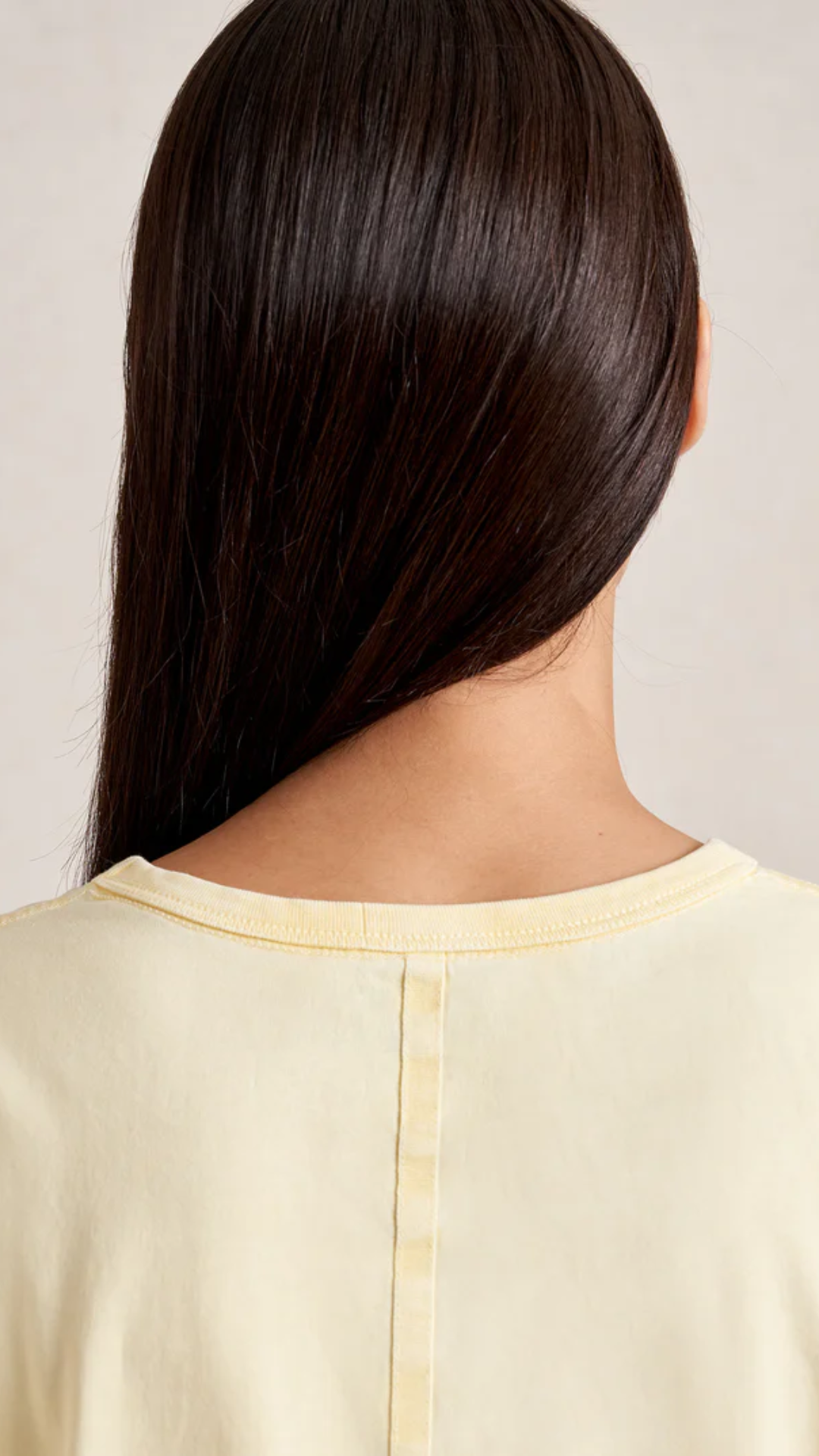 La Ligne Short Sleeve Boyfriend Tee in Butter