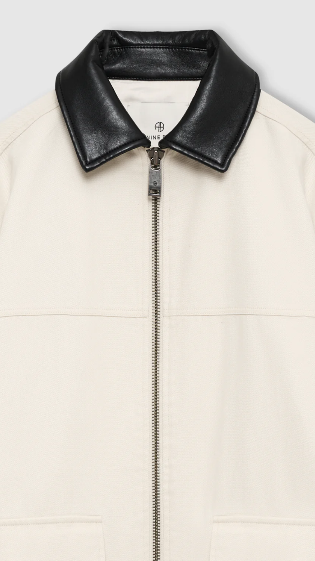 Anine Bing Holden Jacket in Cream