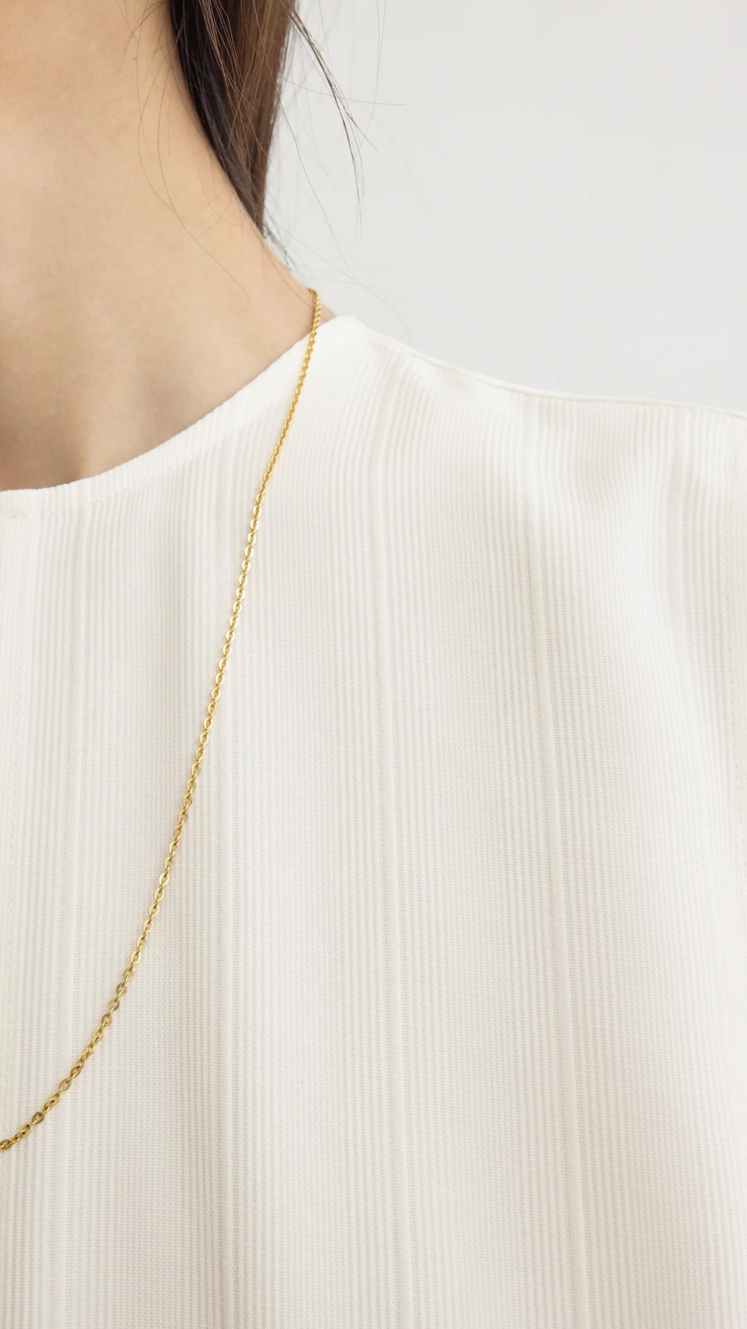 Toteme Woven Stripe Top in Meringue