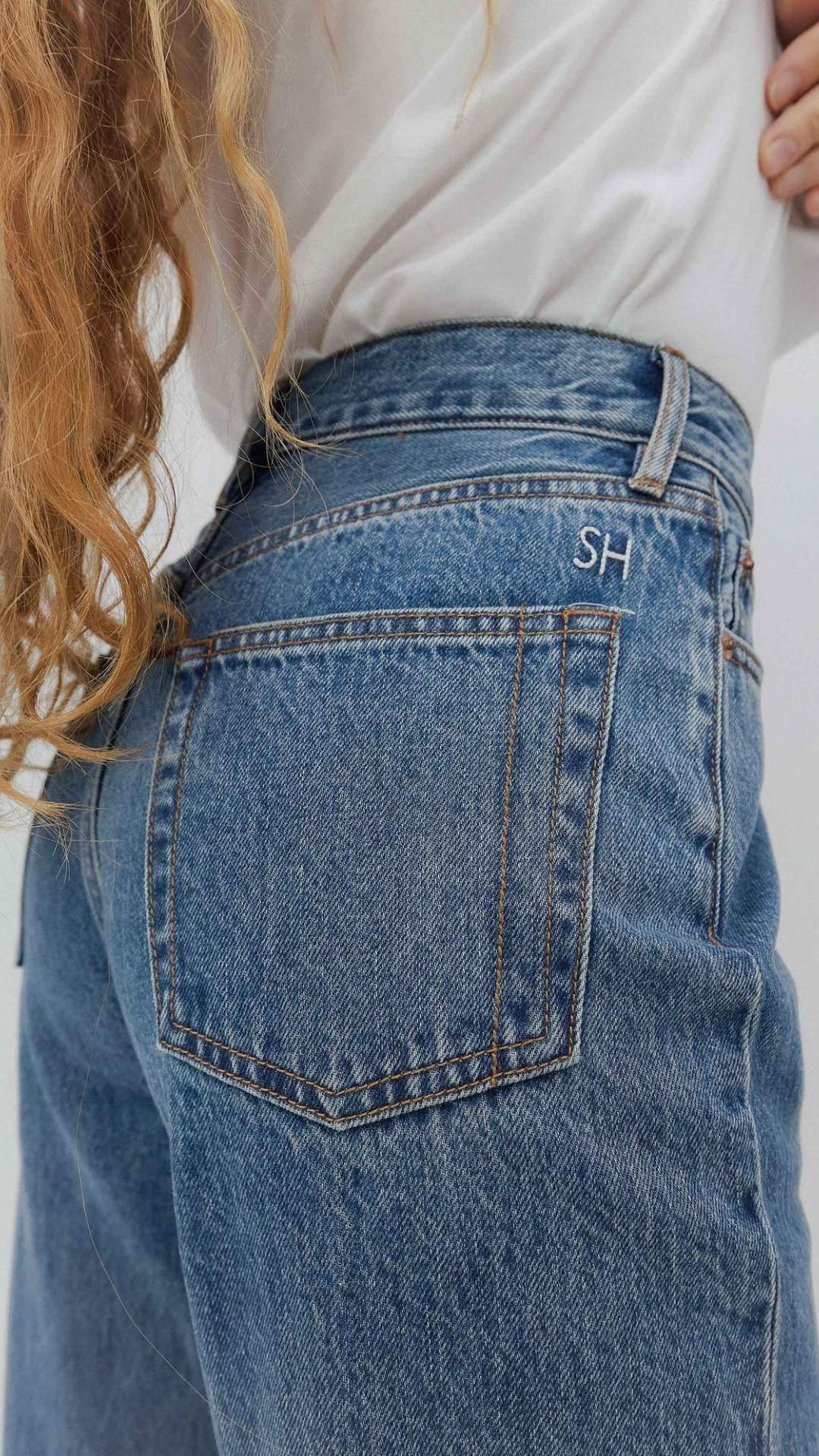 Still Here Childhood Jean in Classic Blue